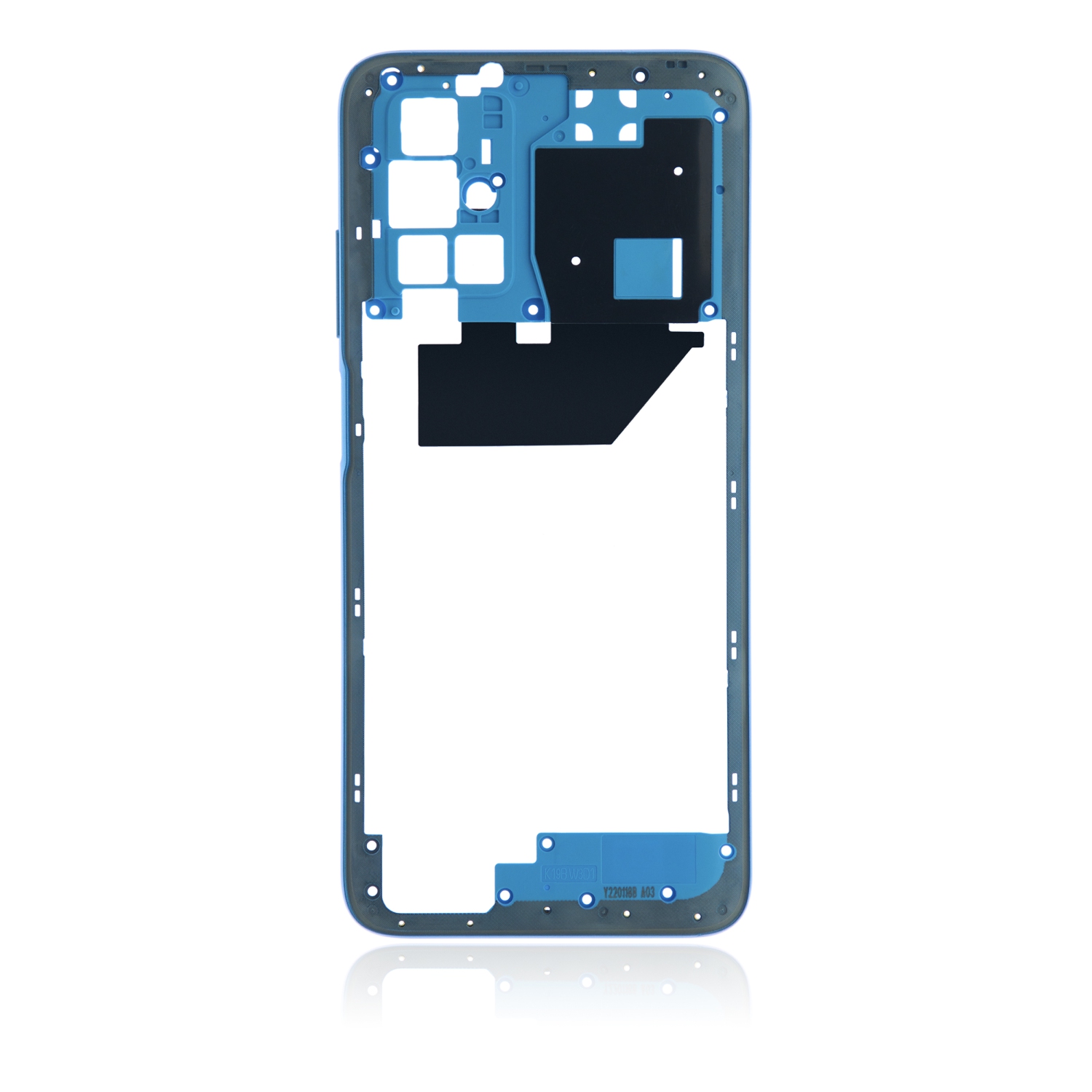 Replacement Mid-Frame Compatible For Xiaomi Redmi 10 (Sea Blue)