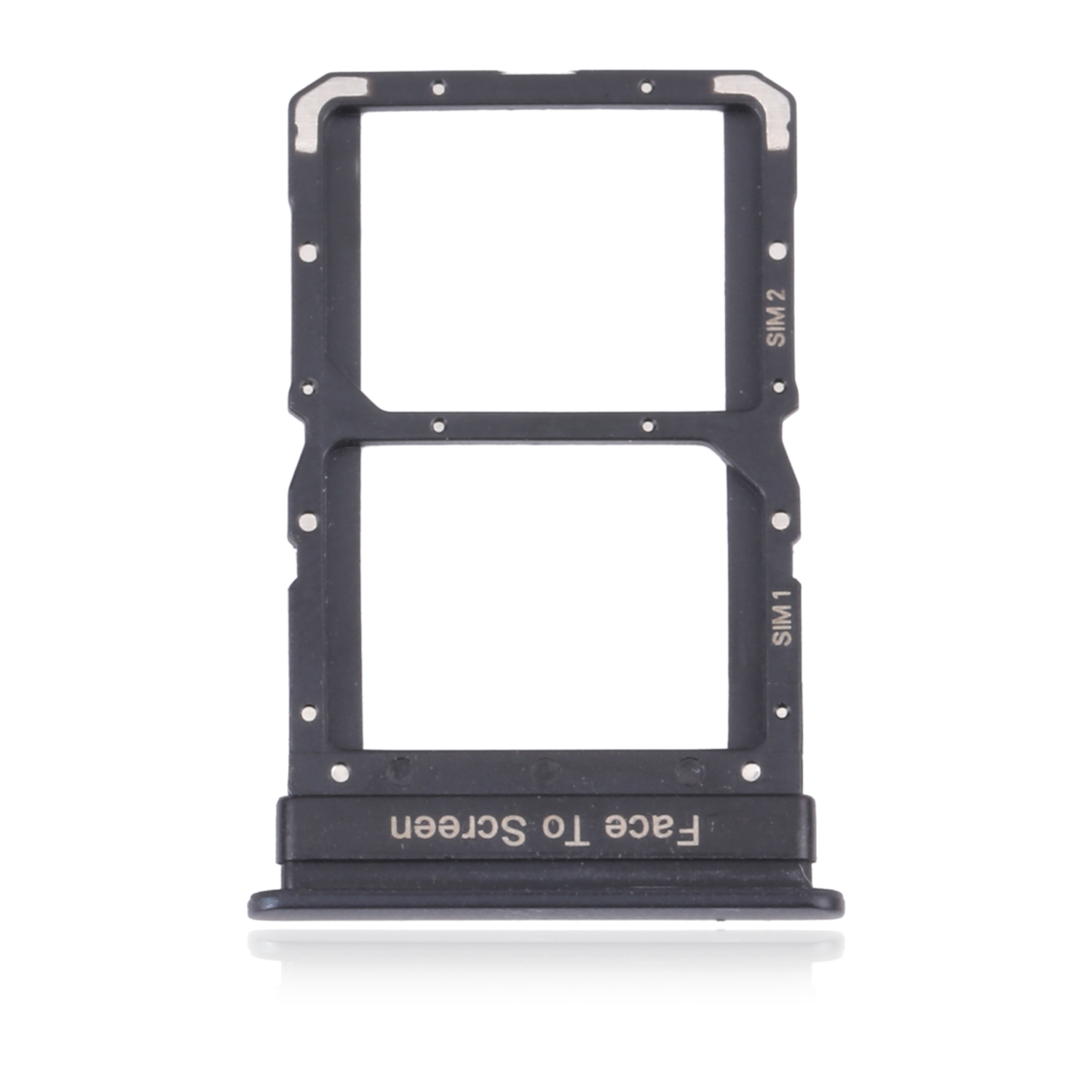 Replacement Dual Sim Card Tray Compatible For Xiaomi Mi 10 Lite 5G (Cosmic Gray)