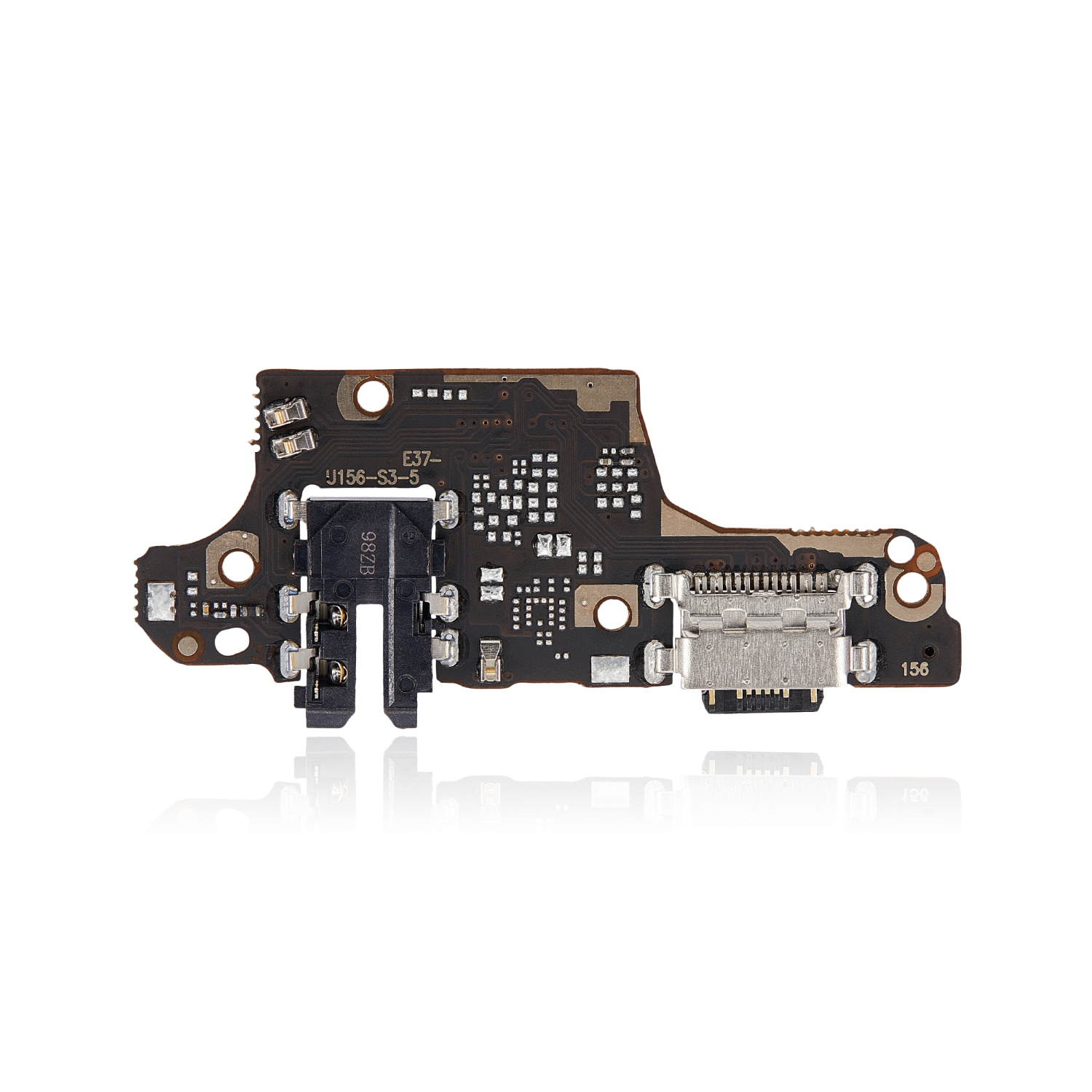 Replacement Charging Port Board With Headphone Jack Compatible For Xiaomi Poco X3 (Aftermarket Plus)