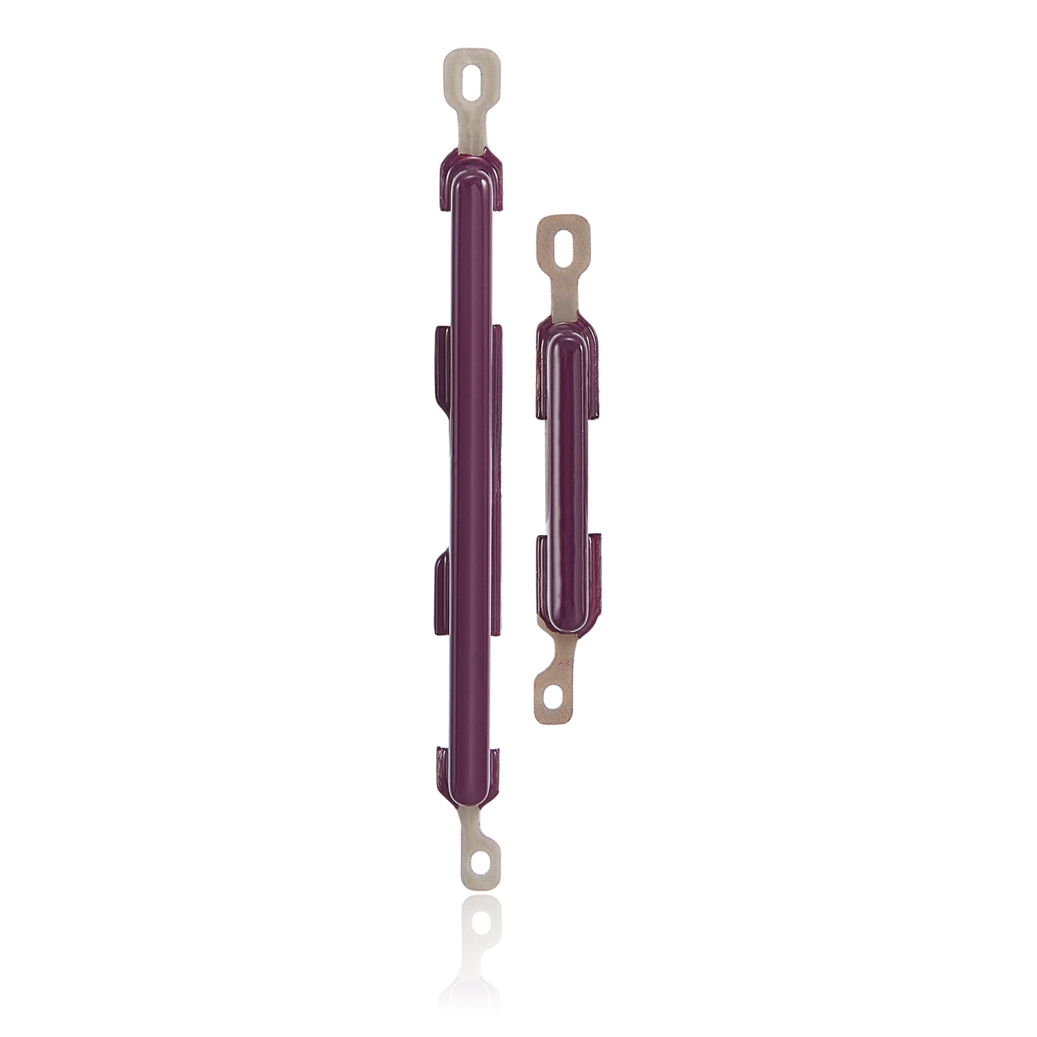 Replacement Hard Buttons (Power / Volume) Compatible For Xiaomi Redmi 10X / Note 9 (Purple)