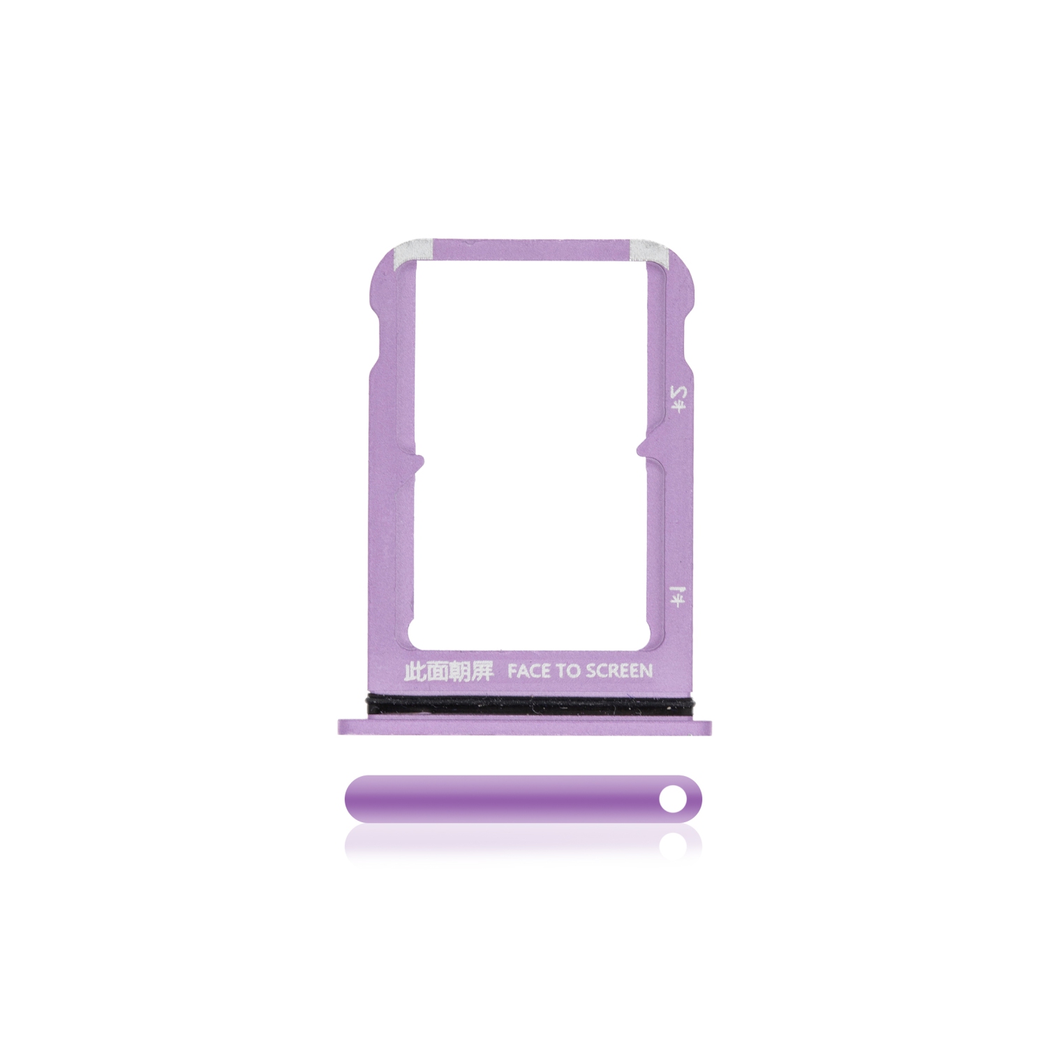 Replacement Sim Tray Compatible For Xiaomi Mi 9 (Lavender Violet)