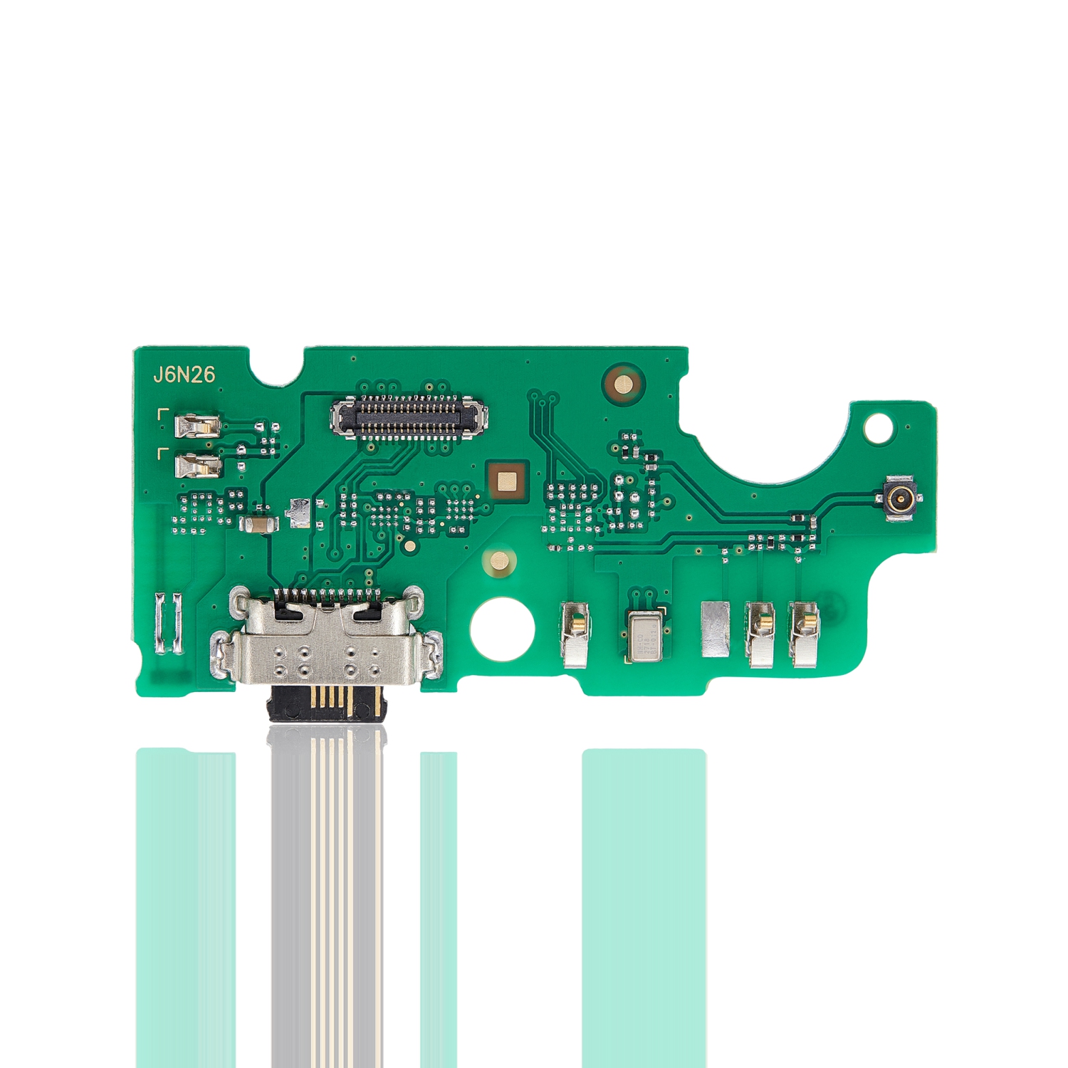 Replacement Charging Port With PCB Board Compatible For T-Mobile Revvl 4 (5007Z / 5007W / 2020) (PART# BAH2FK000BC1) (Aftermarket Plus)