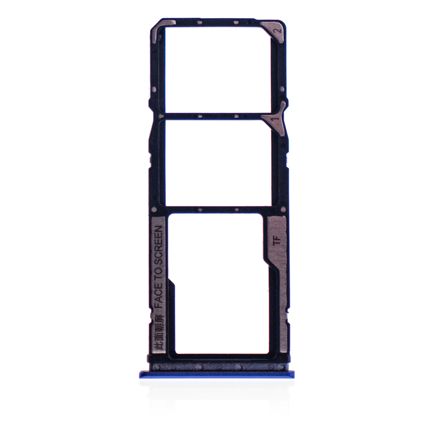 Replacement Dual Sim Card Tray Compatible For Xiaomi Redmi 9T / Note 9 4G / Poco M3 (Blue)