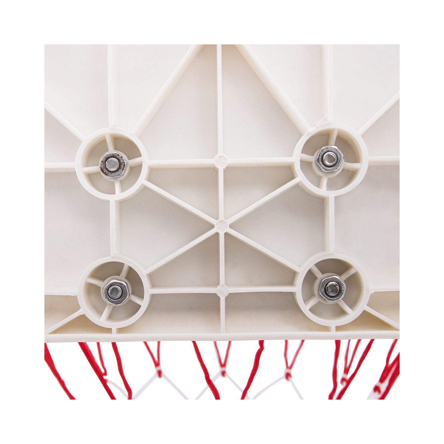 Gymax Wall Mounted Fan Backboard With Basketball Hoop and Rim Outdoor Indoor Sports