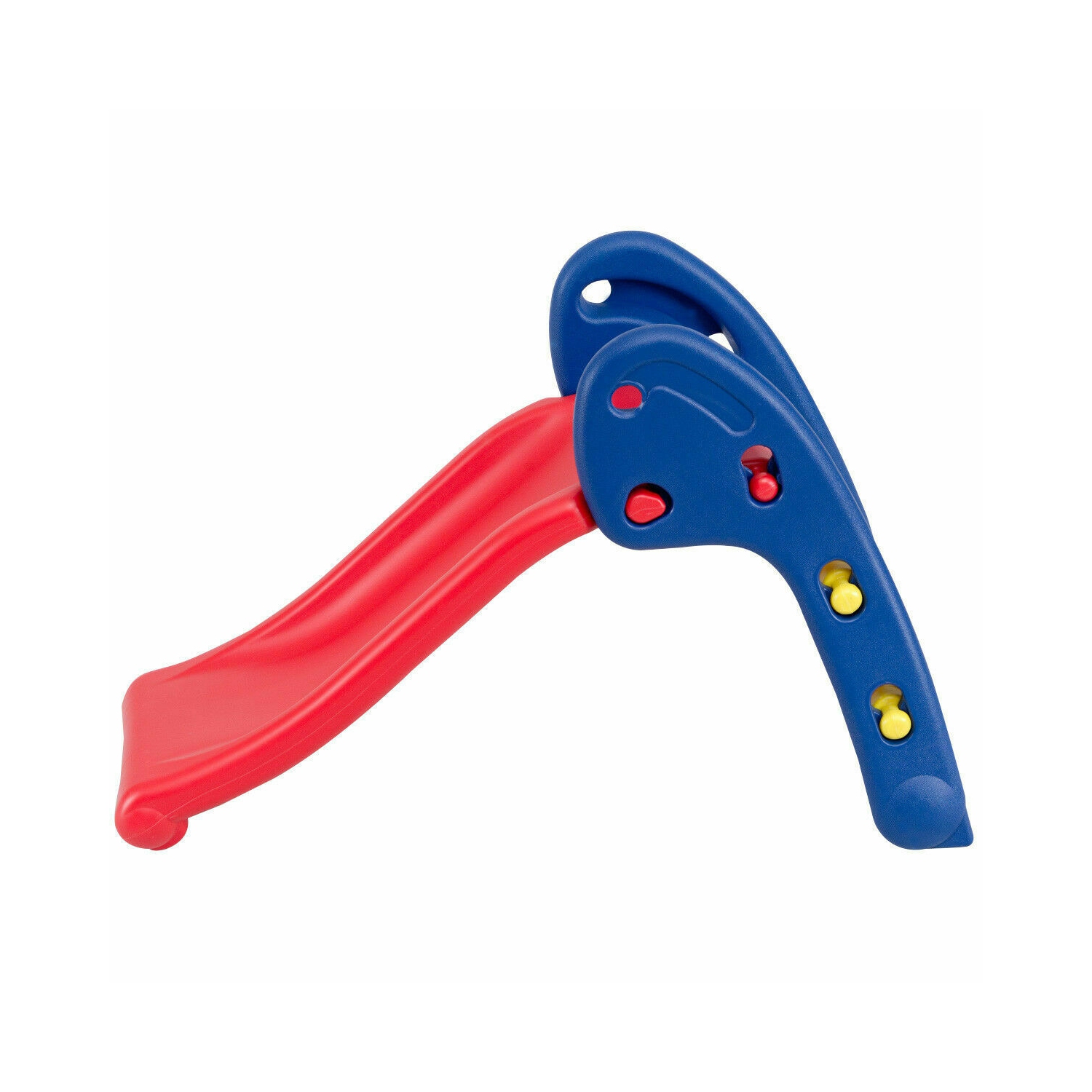 Gymax 2 Step Children Folding Slide Plastic Fun Toy Up-down For Kids Indoor & Outdoor