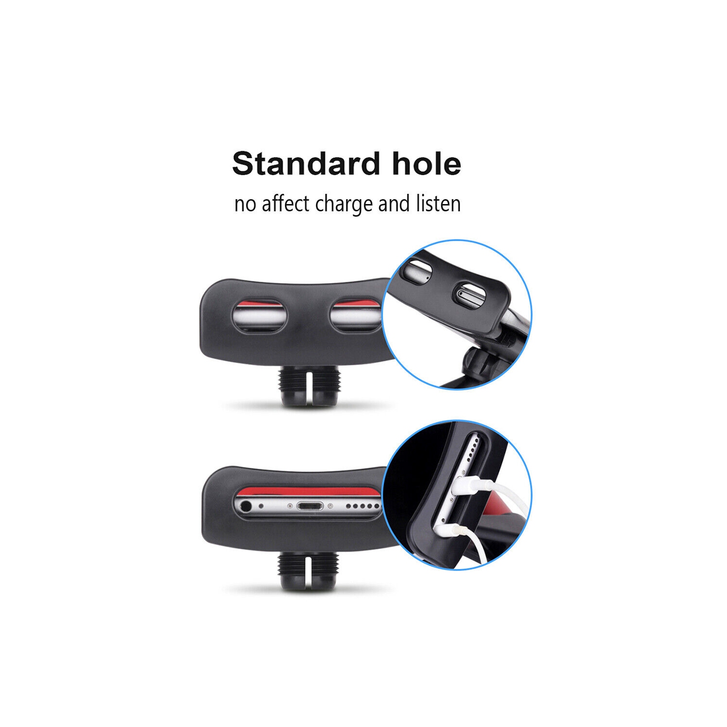 Support de table universel pour siège arrière de voiture support de téléphone 360 Support flexible