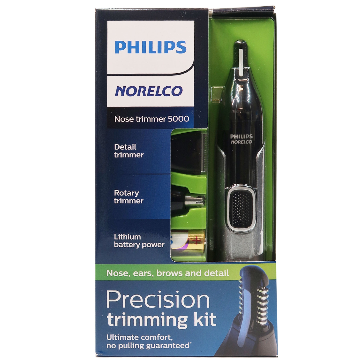 Philips Norelco Nose Trimmer 5000 For Nose, Ears and Eyebrows NT5600/42