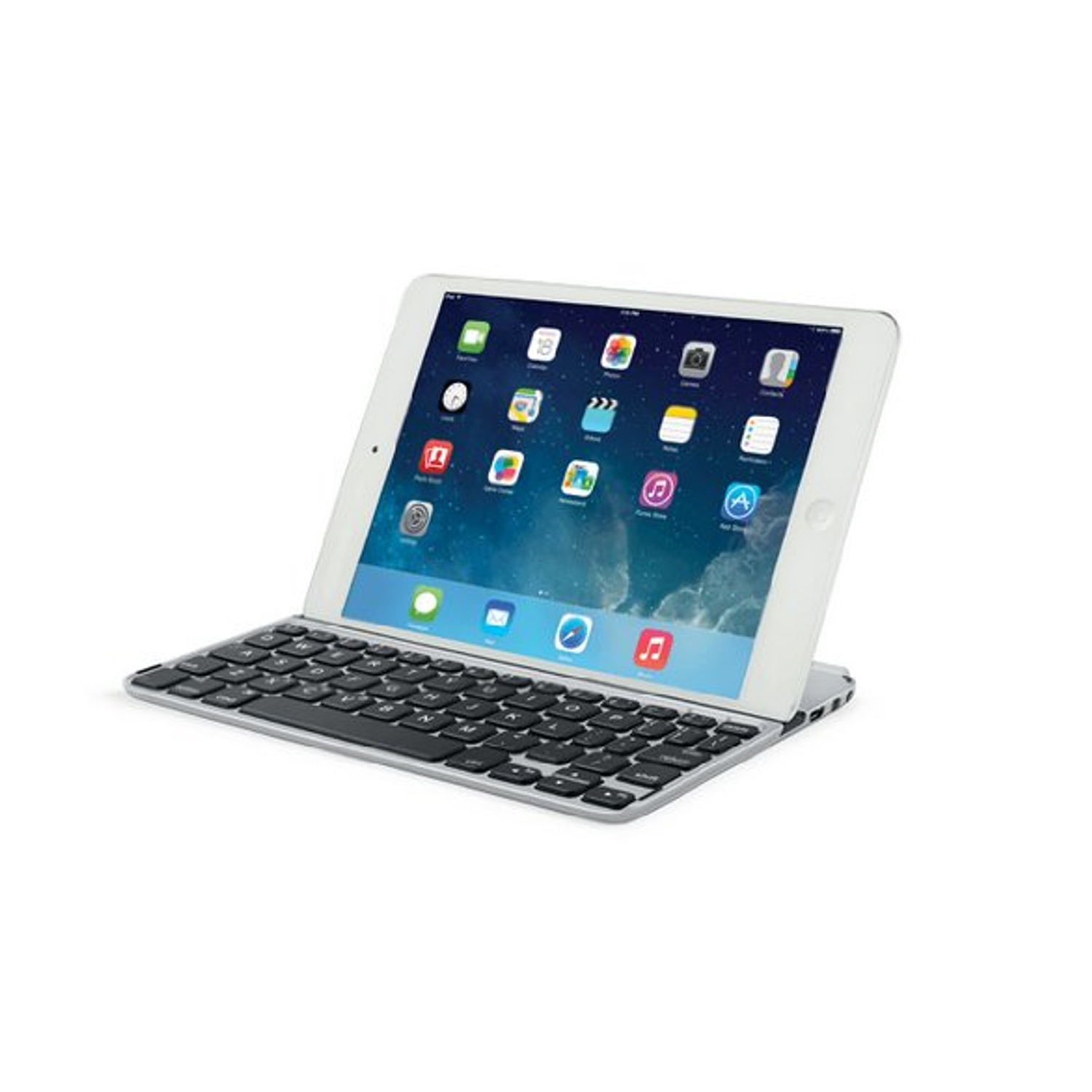 Logitech Ultrathin Keyboard Cover for iPad mini - Silver