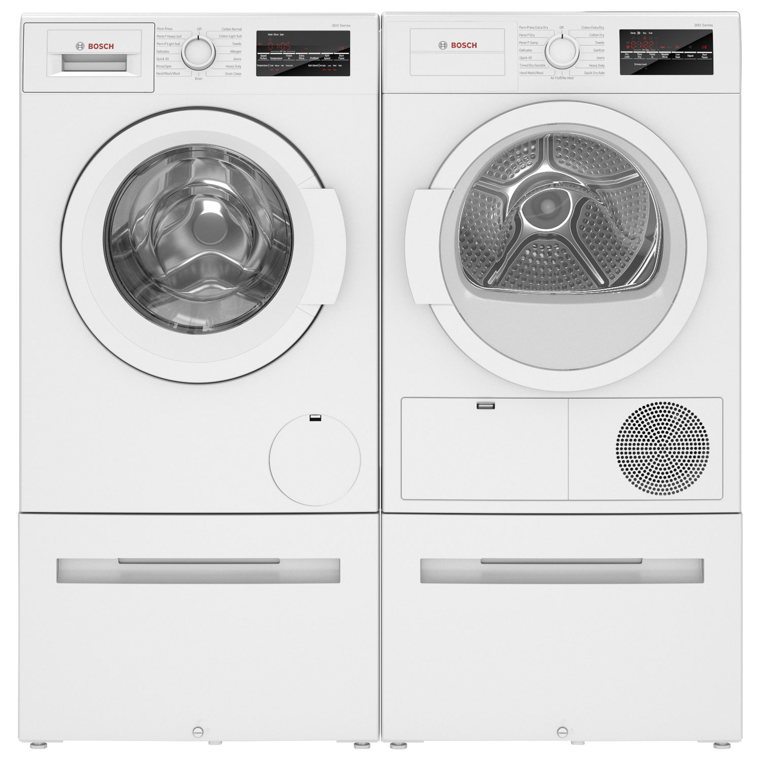 Bosch 300 Series 2.2 Cu. Ft. High Efficiency Compact Washer WGA12400UC White