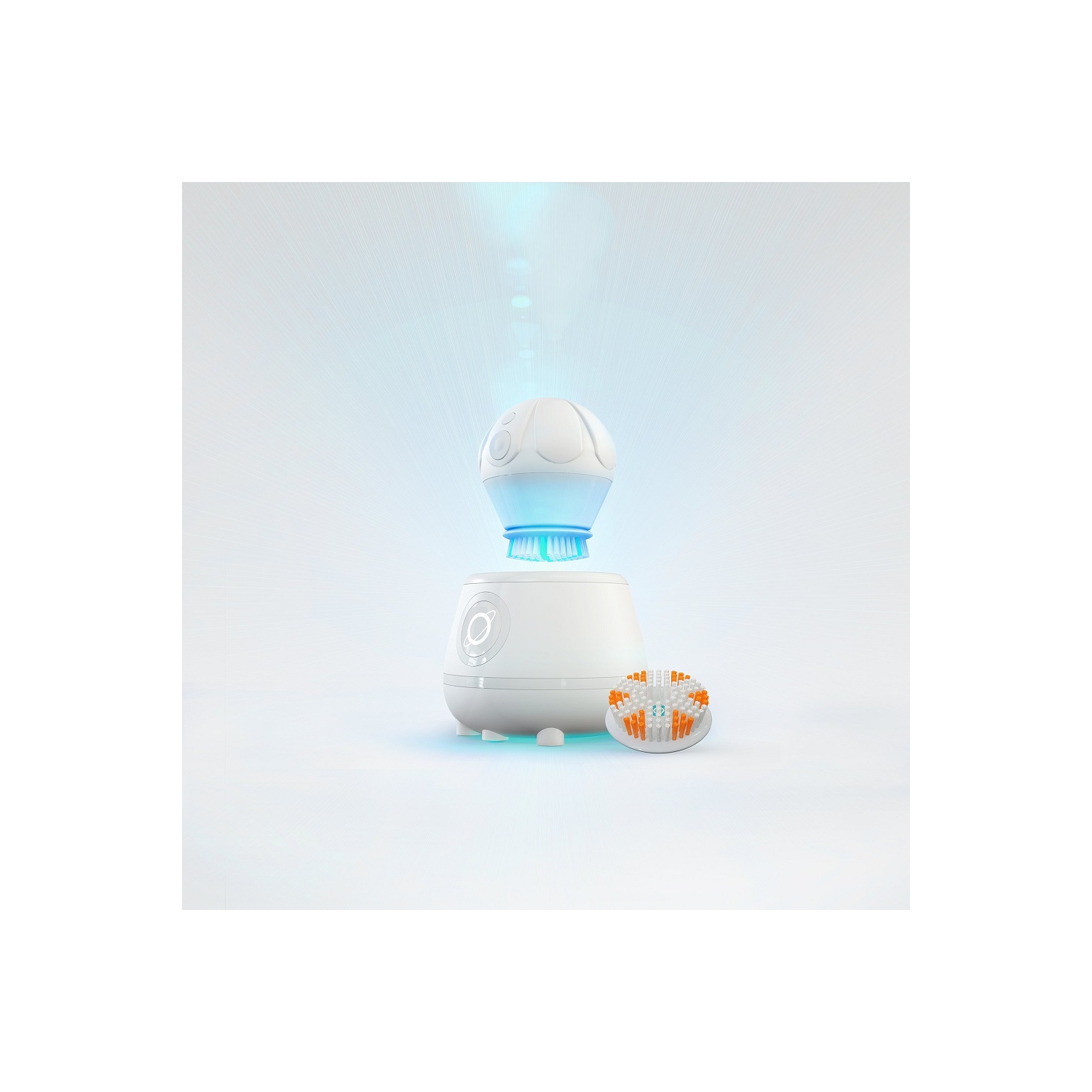 Tao Aura Clean Brosse faciale orbitale avec station de base et lot de 3 accessoires