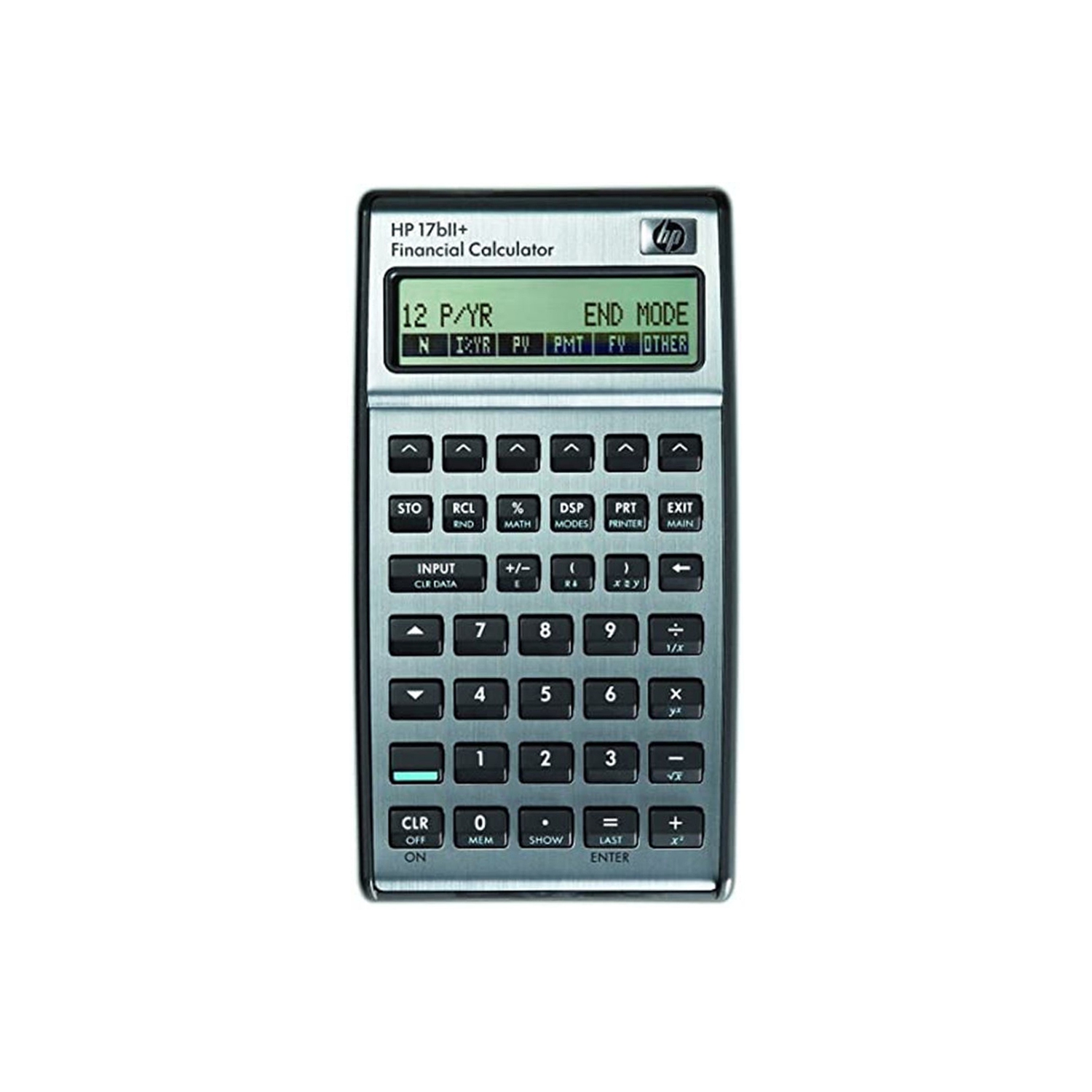 HP 17BII+ Financial Calculator 250+ Built in Functions 2 lines x 22 character Display with Adjustable Contrast Used for CFP Certification Exam