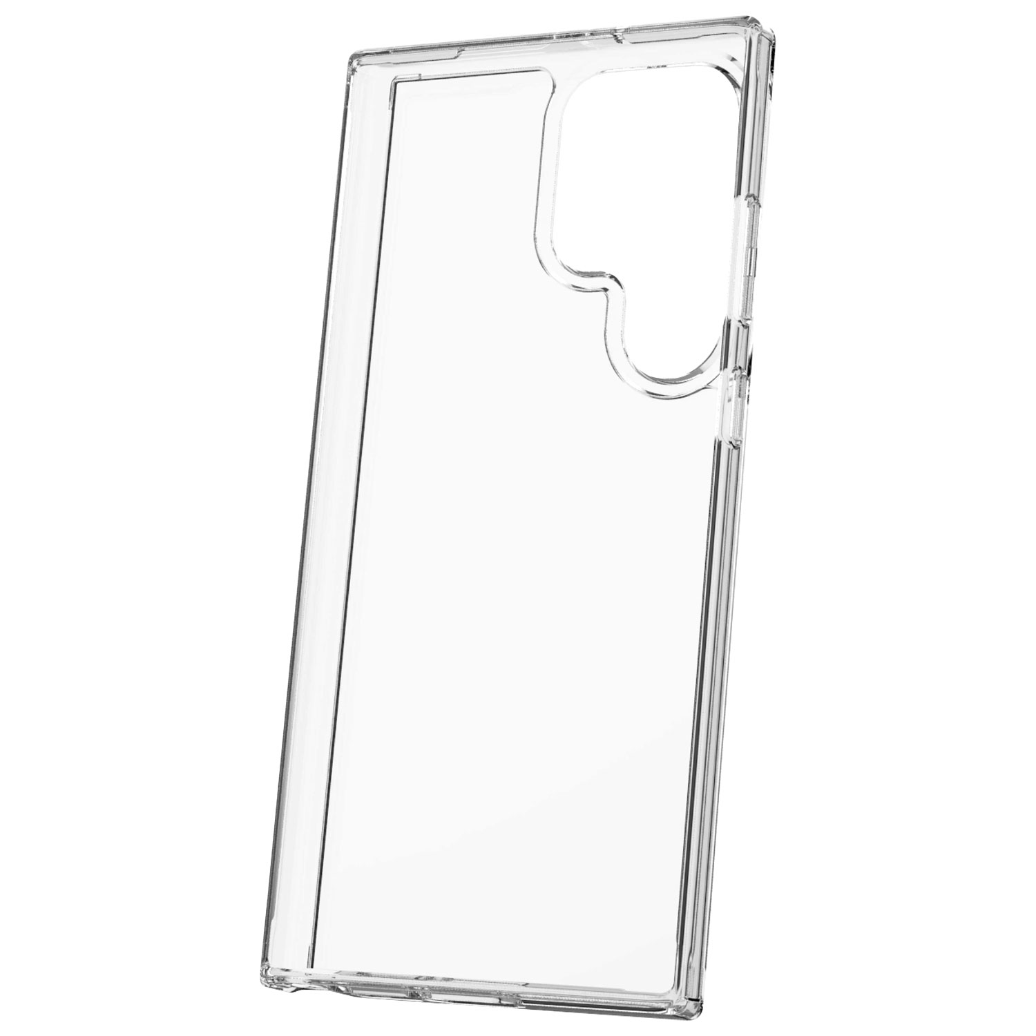 TUFF8 Fitted Hard Shell Case for Samsung Galaxy S23 Ultra - Clear