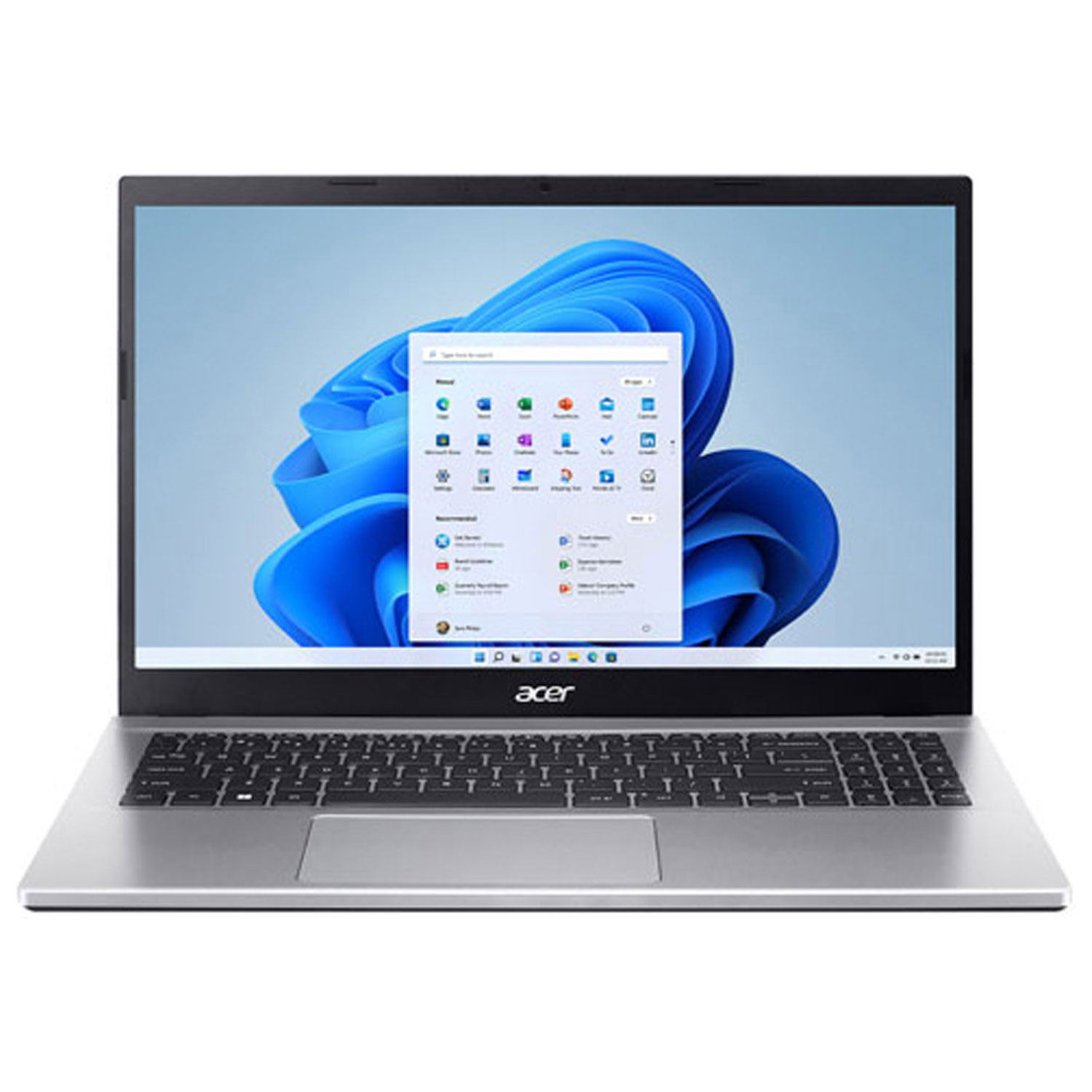 Acer Aspire 3 15.6" Laptop - Silver (Intel Core i5-1235U/512GB SSD/8GB RAM/Windows 11 Home)