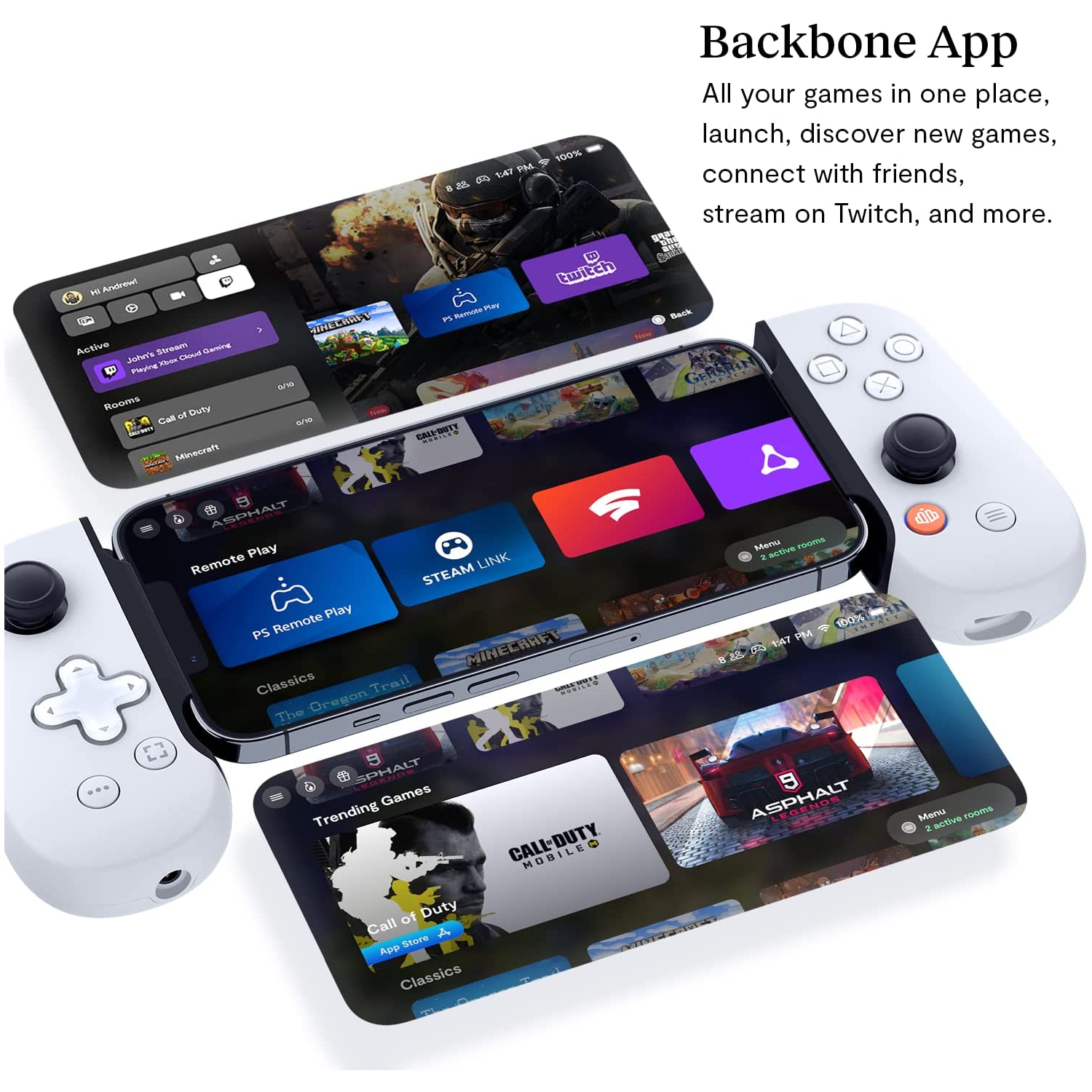 Backbone One Mobile Gaming Controller for iPhone [PlayStation Edition]