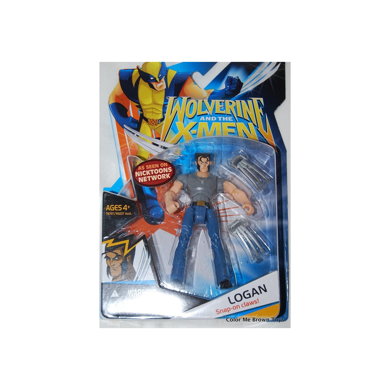 X-Men Wolverine Animated Action Figure Logan by Hasbro