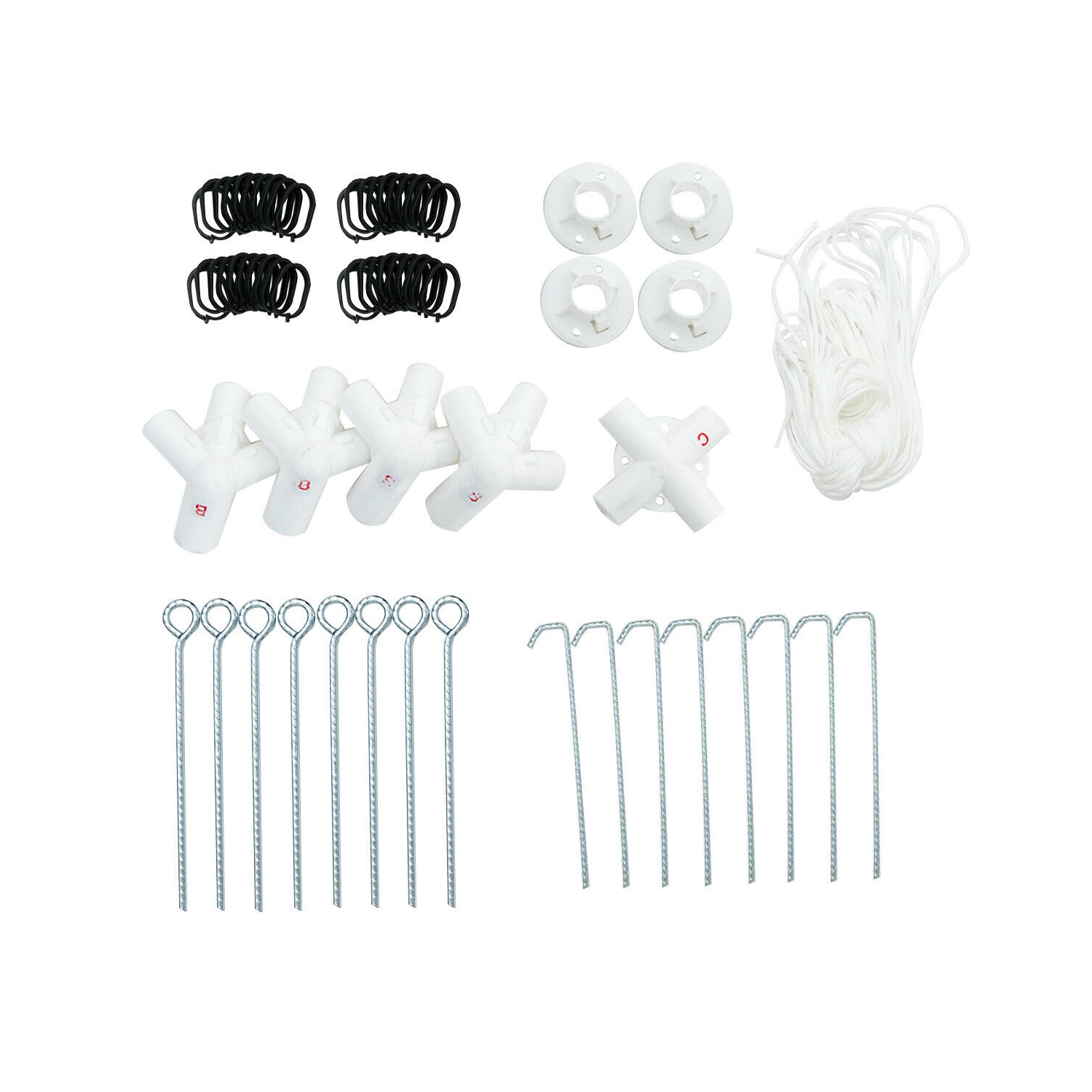 Gymax 10'x 10' Canopy Gazebo Tent Shelter W/Mosquito Netting Outdoor Patio