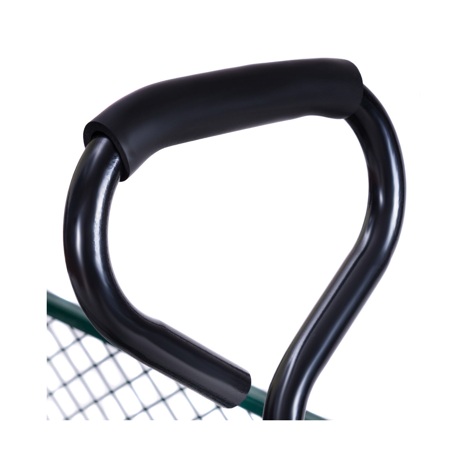 Gymax Heavy Duty Lawn Garden Utility Cart Wagon Wheelbarrow Steel Trailer