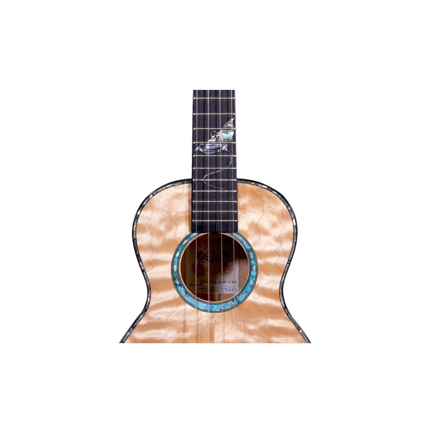 Leho Tenor Ukulele, Solid Quilted Maple with Bag