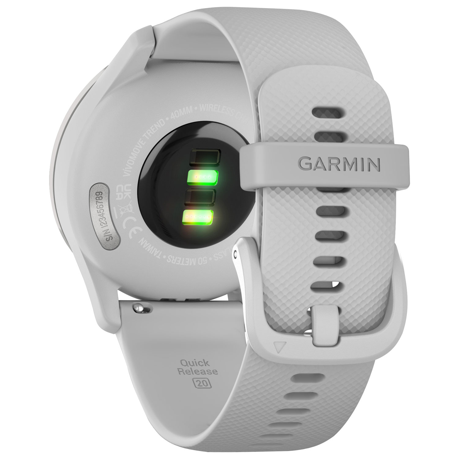 Garmin vivomove Trend 40mm Bluetooth Active Smartwatch - Mist Grey