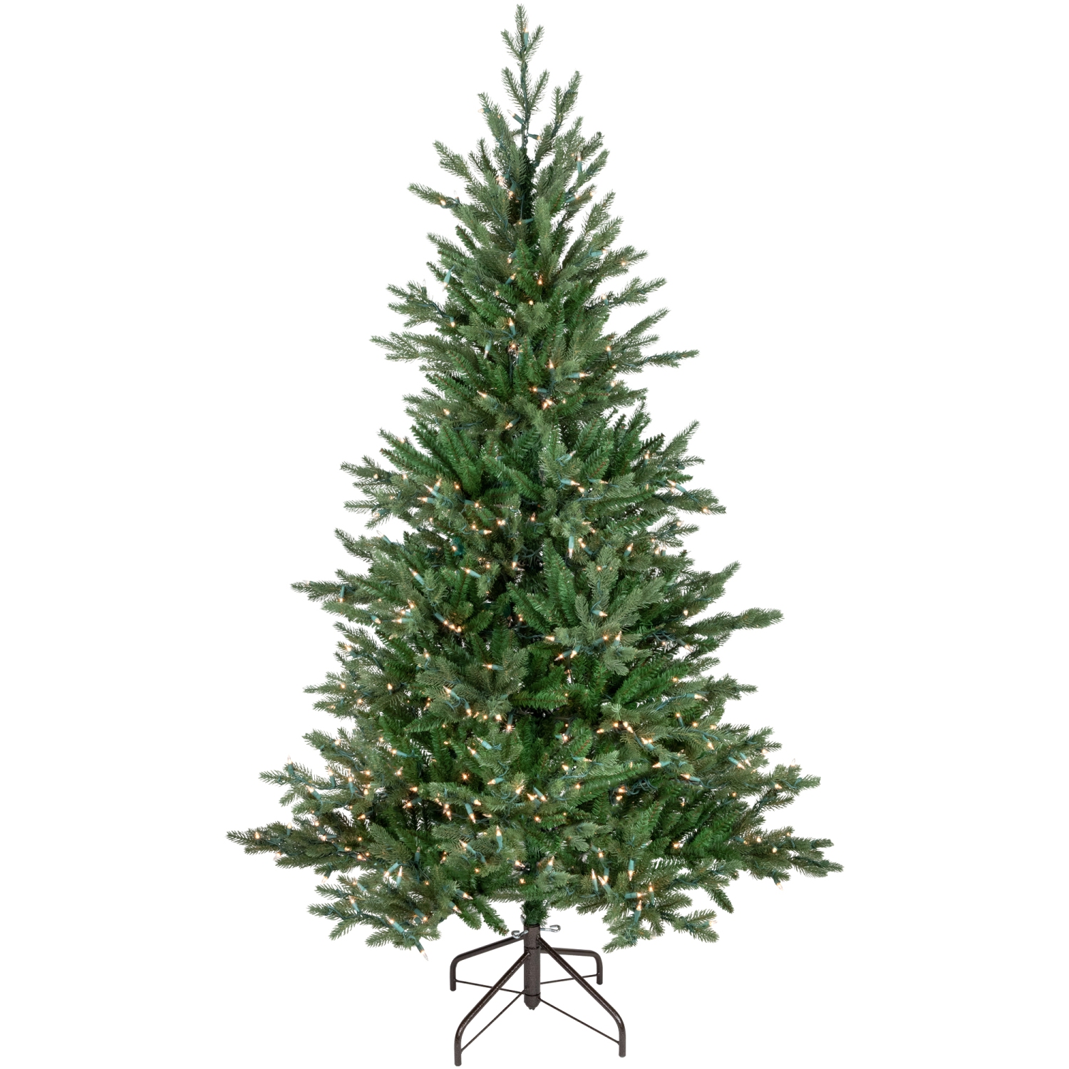 Real Touch™ Pre-Lit Medium Grande Spruce Artificial Christmas Tree - 6' - Clear Lights