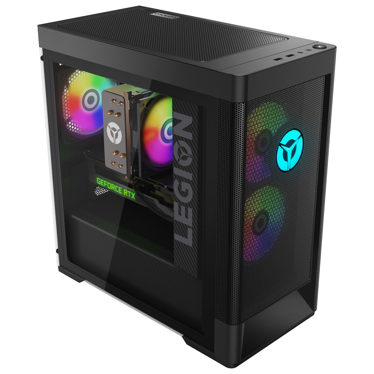Open Box - Lenovo Legion Gaming PC - Raven Black (Intel Core i7-12700/1TB SSD/16GB RAM/NVIDIA RTX 3060/Windows 11)