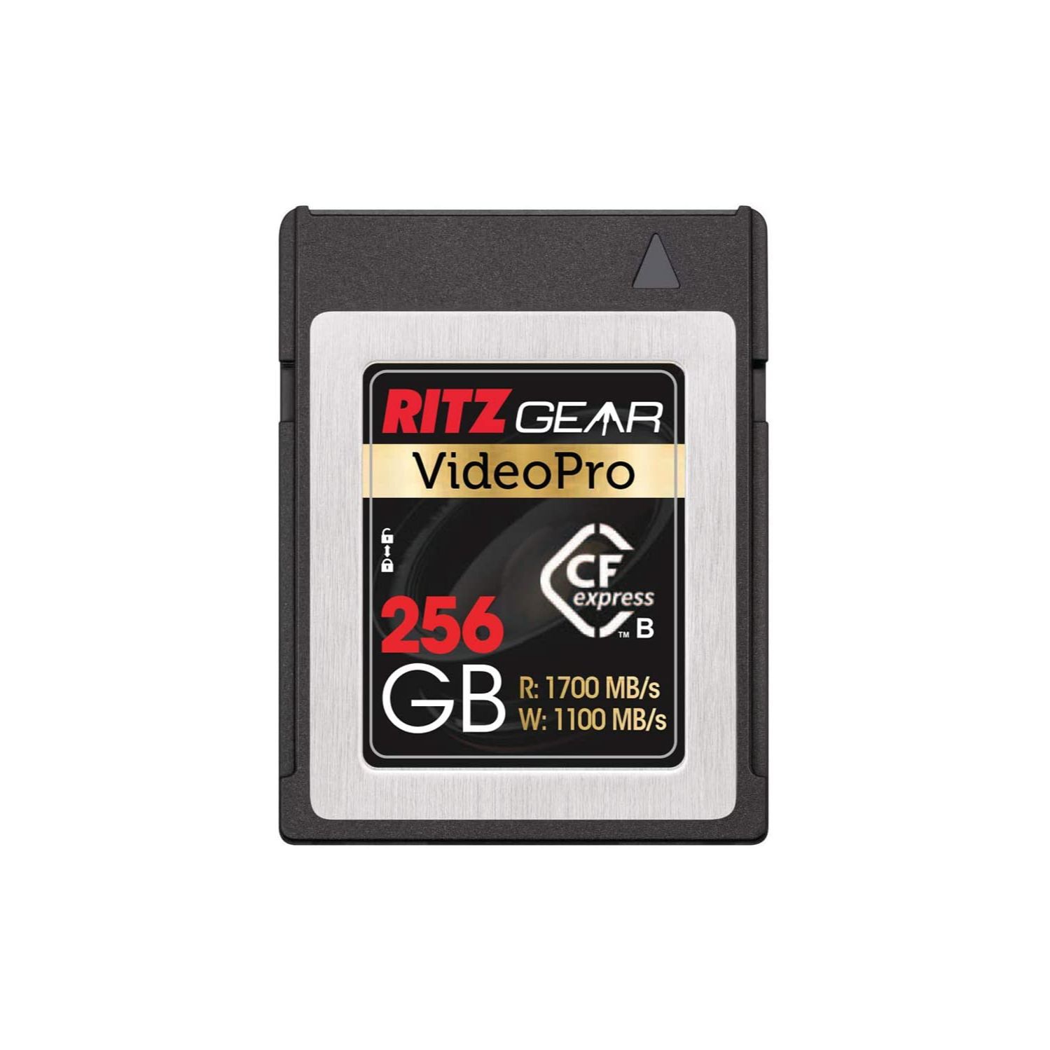 RITZ GEAR VideoPro CFExpress Type B 256gb SD Card (1700/1400 R/W) for Panasonic & Canon DSLR Cameras
