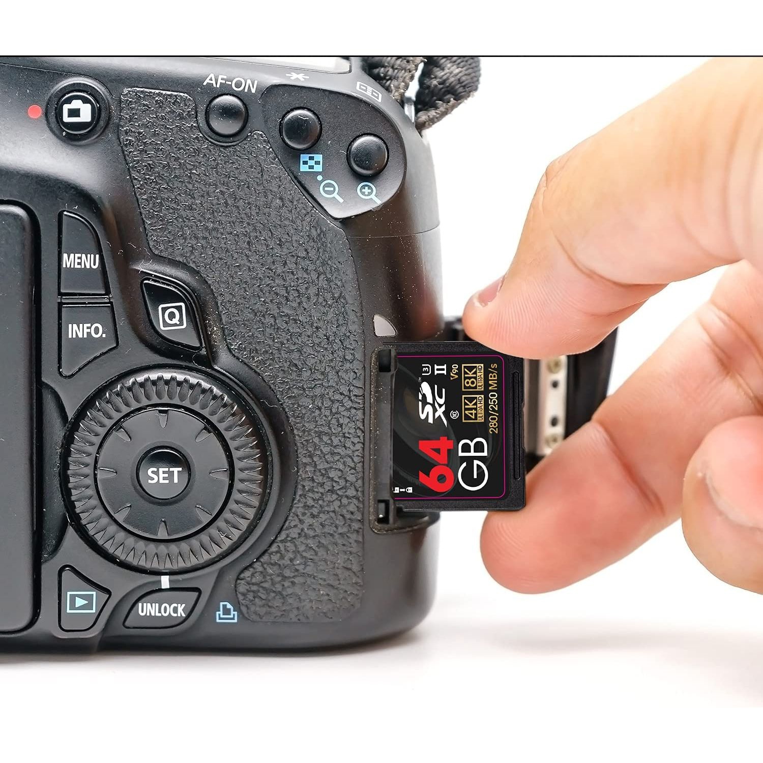 RITZ GEAR Video Pro Extreme Performance Professional SD Card UHS-II 64GB SDXC Memory Card U3 V90 A1