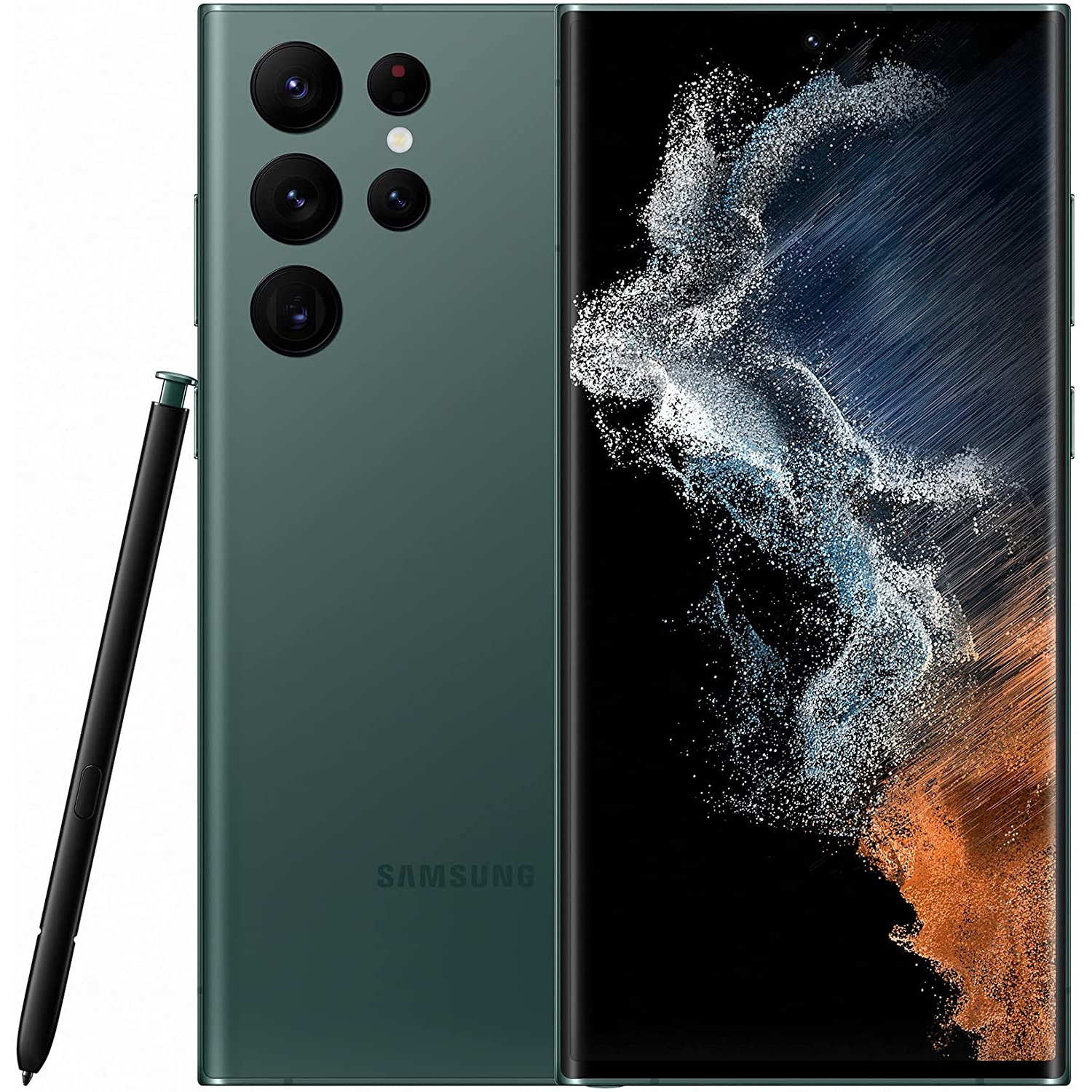 Samsung Galaxy S22 Ultra - 256gb -SM-S908U1 - Unlocked / Open Box - Green
