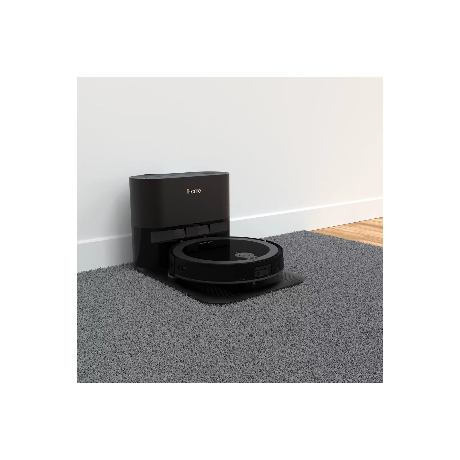Ihome eclipse pro robot vide - noir