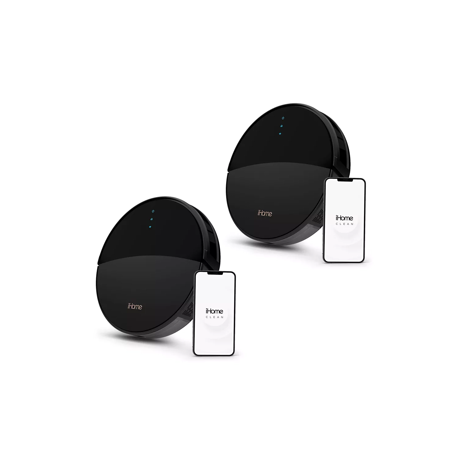 IHOME Robot Eclipse Autovac et aspirateur à chargement automatique et MOP