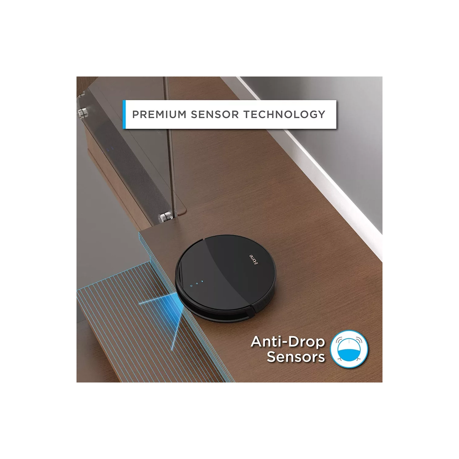 IHOME Robot Eclipse Autovac et aspirateur à chargement automatique et MOP