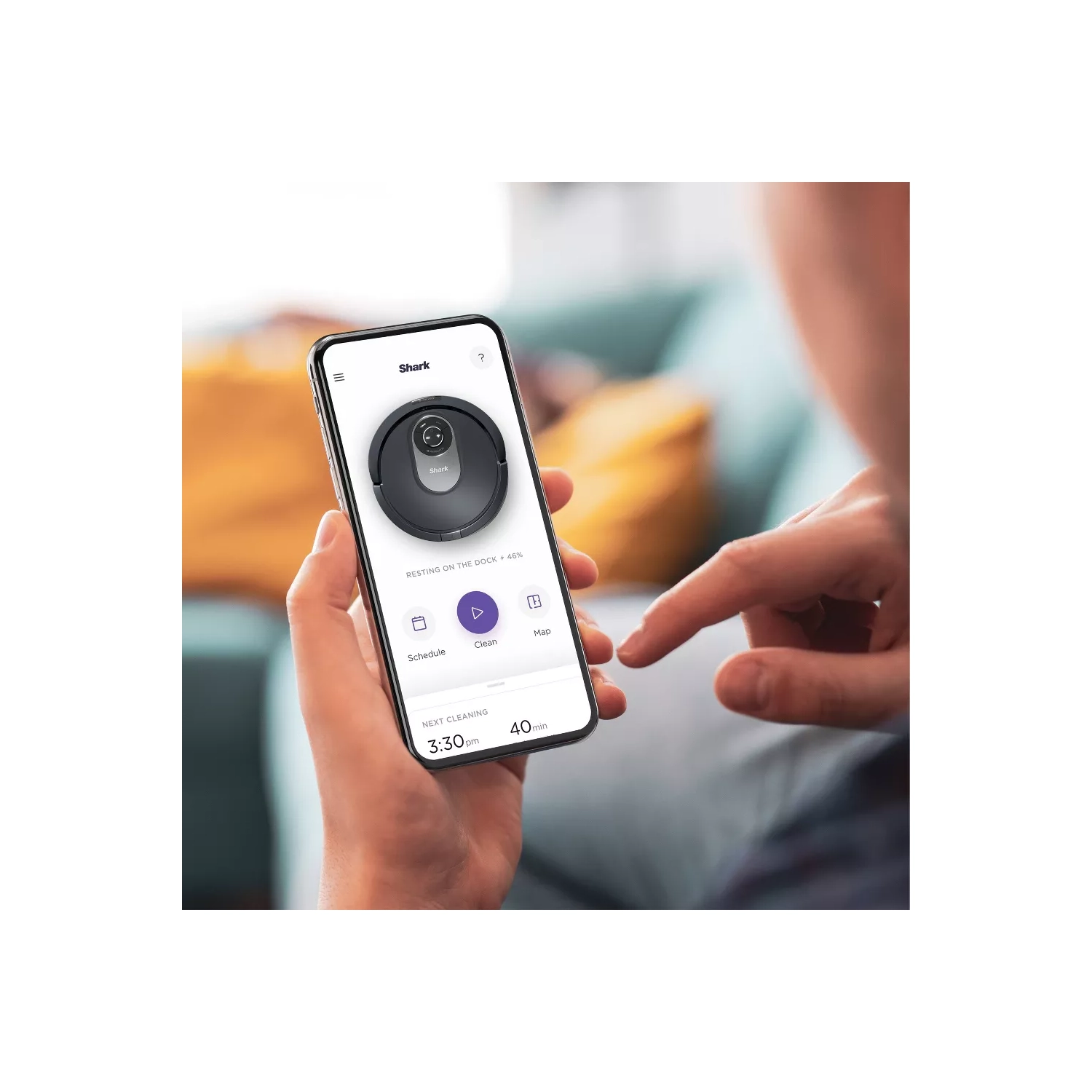 Shark AI Wi-Fi Vacuum du robot connecté avec la navigation lidar -RV2011