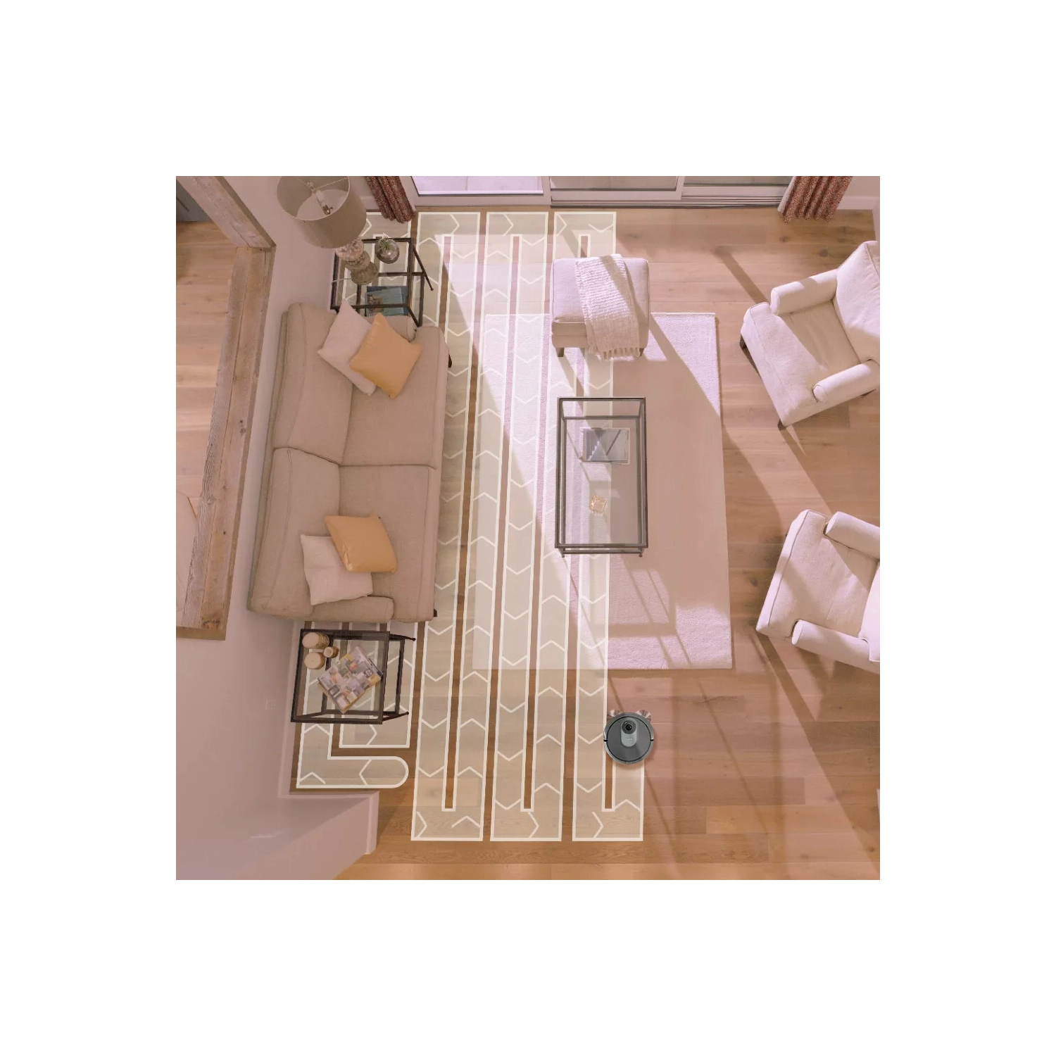 Shark AI Wi-Fi Vacuum du robot connecté avec la navigation lidar -RV2011