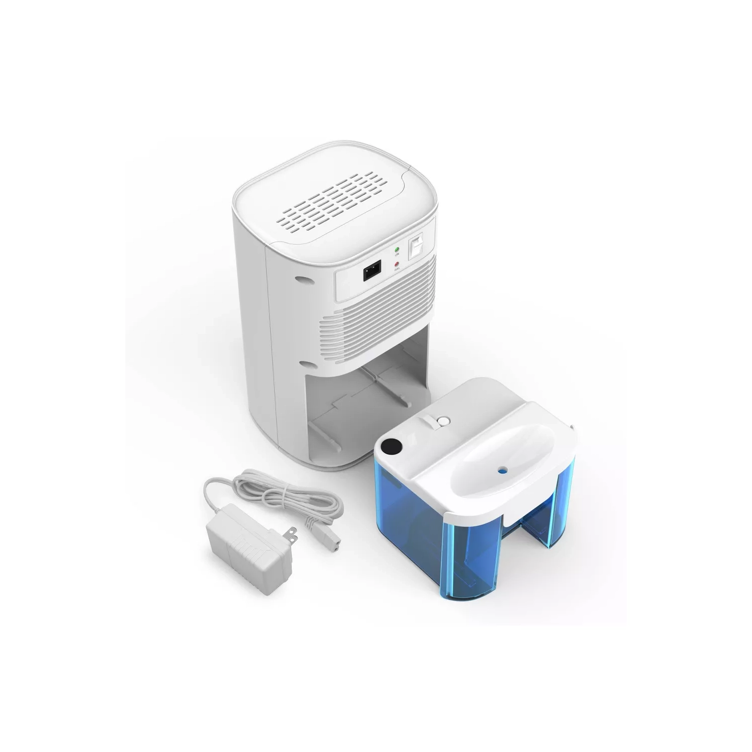 Enrichissement pur - mini-déshumidificateur blanc