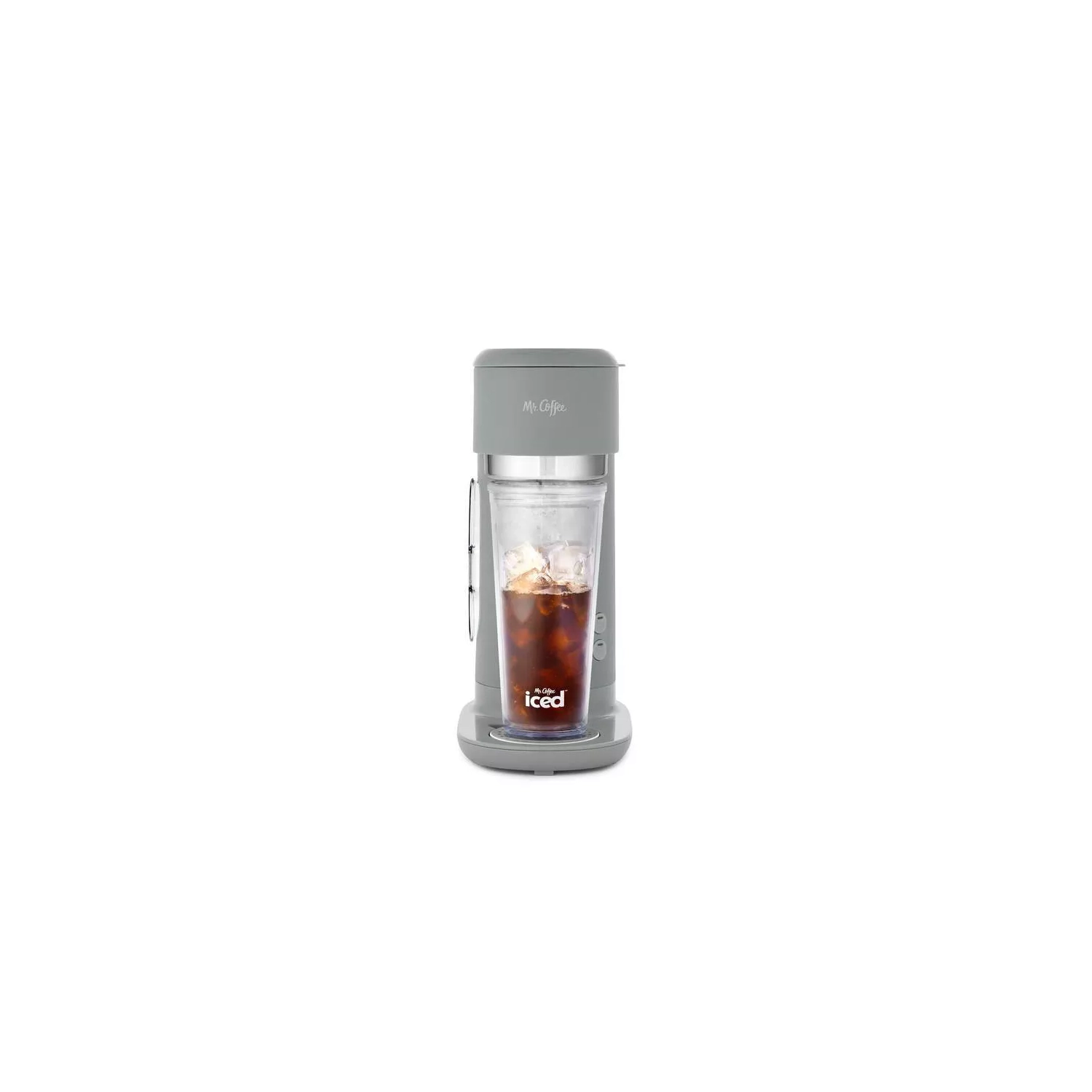 Mr. Coffee Single-Serve Iced et chaleur chaude avec gobelet réutilisable et filtre en nylon
