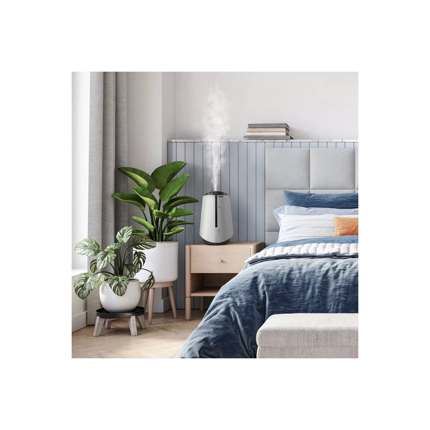 Holmes 1gal Top Fill Ultrasonic Cool-Mist Humidifier with Antimicrobial Protection