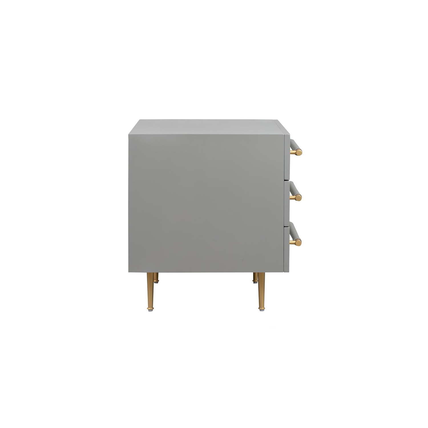 Trident Grey Acacia Wood Nightstand