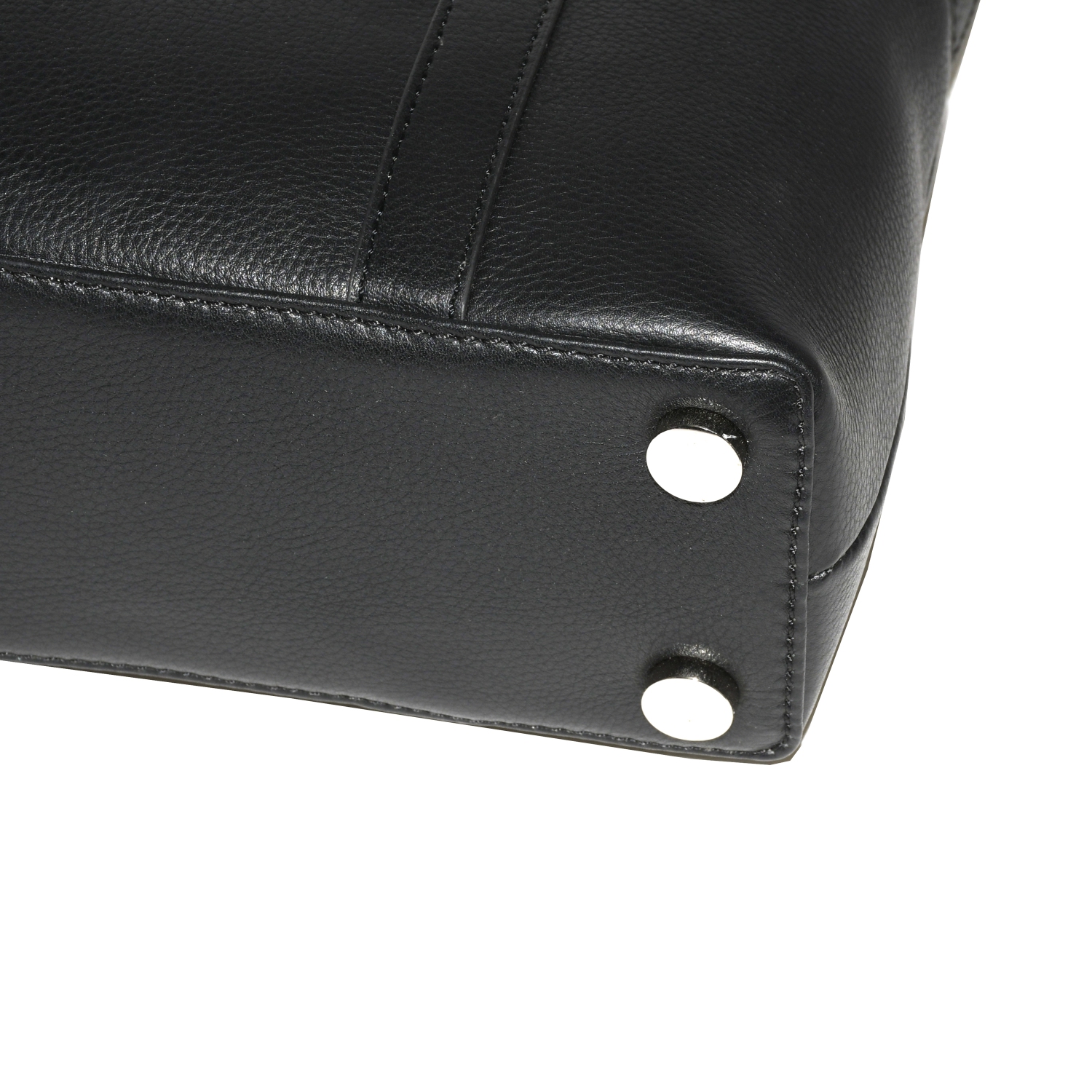 Club Rochelier Leather Crossbody with Top Handles Black