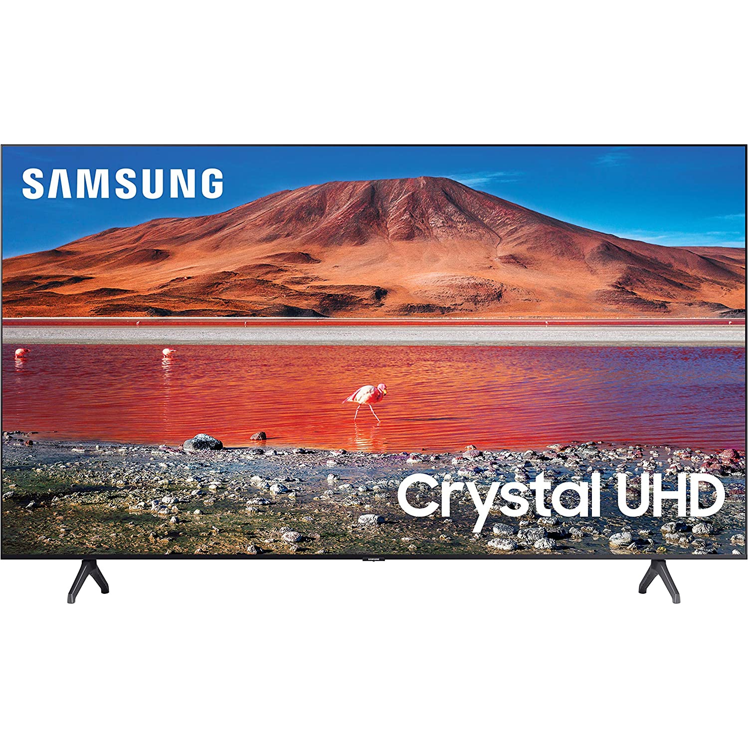 Samsung 55" 4K UHD HDR LED Tizen Smart TV (UN55TU7000FXZC) - Titan Grey OPEN BOX with One Year DC Canada Warranty