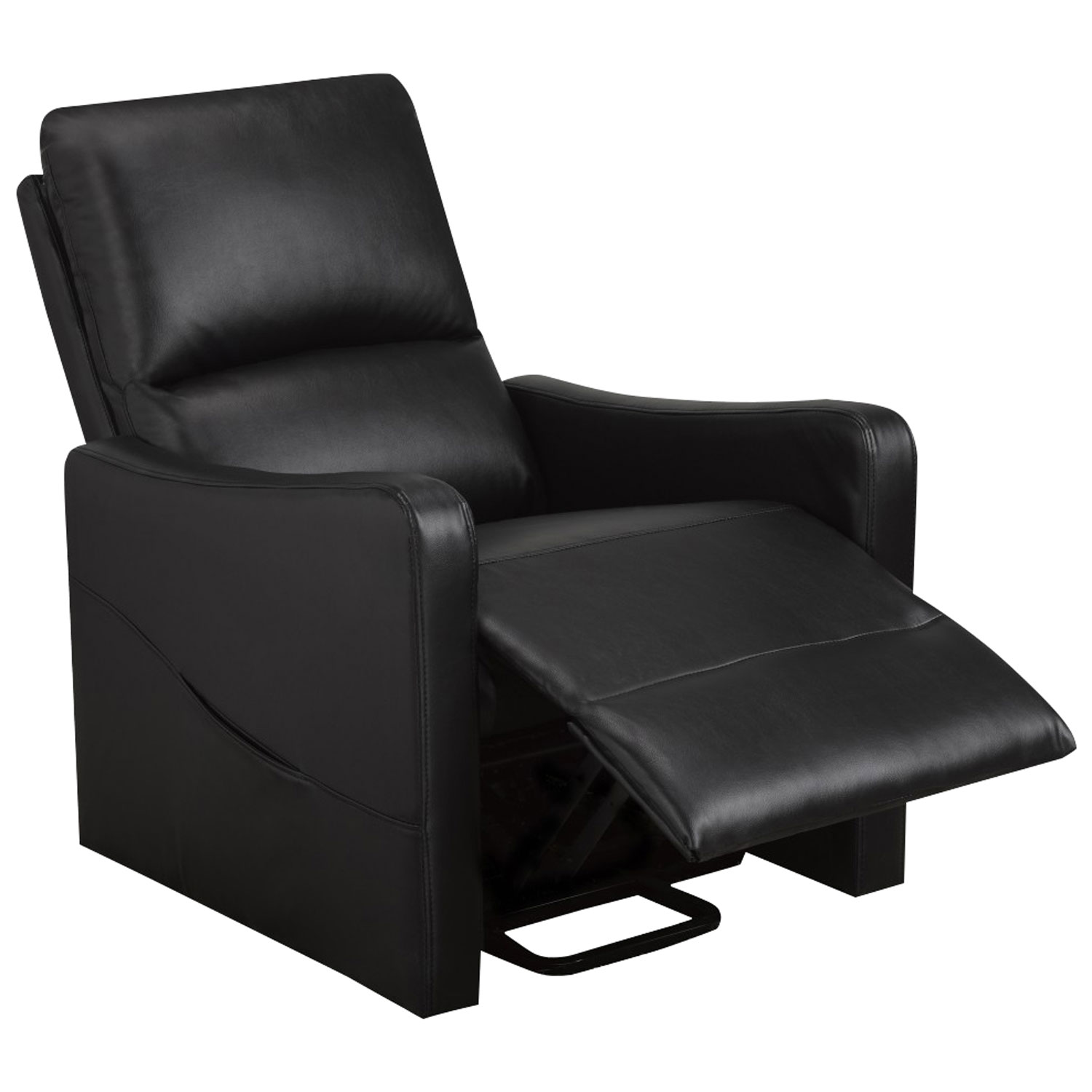 Fauteuil inclinable électrique contemporain Willow - Noir