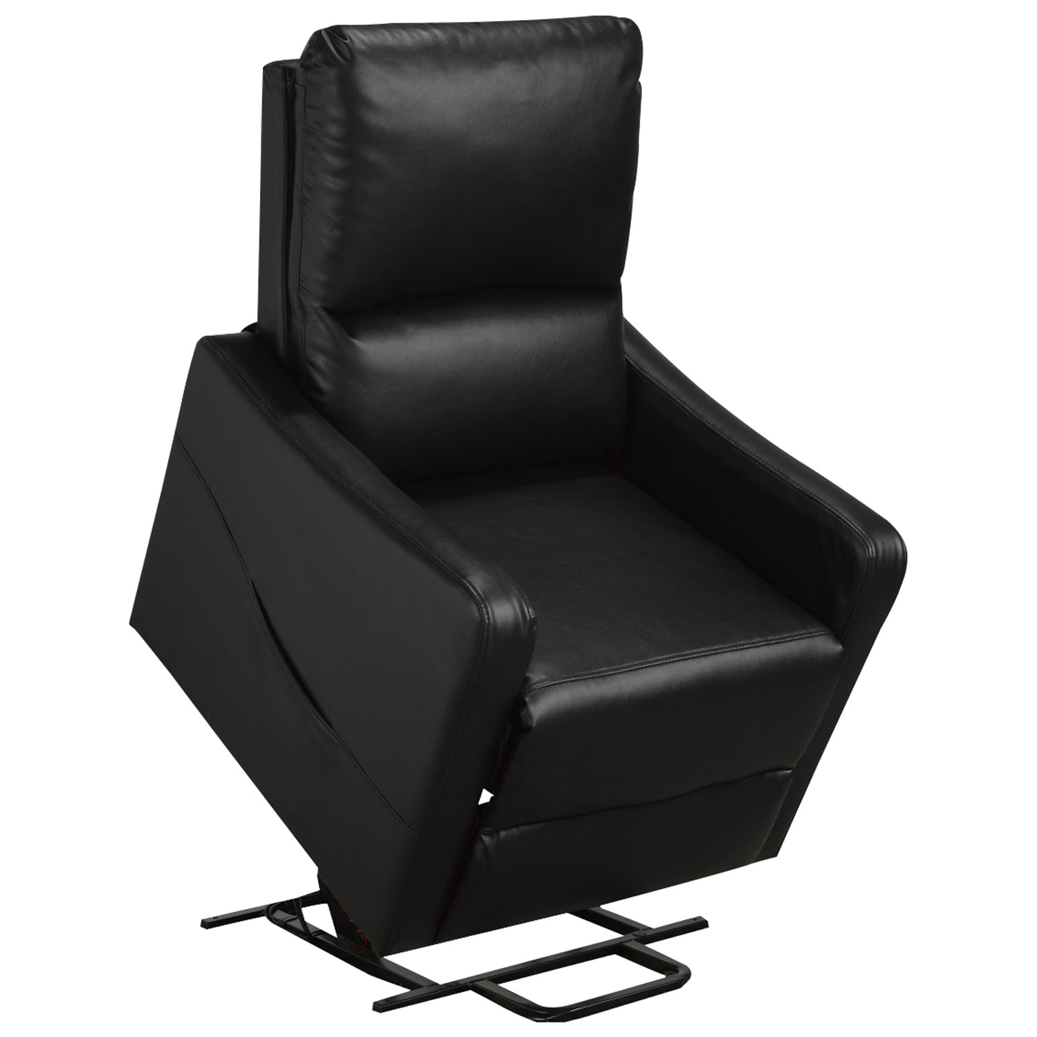 Fauteuil inclinable électrique contemporain Willow - Noir