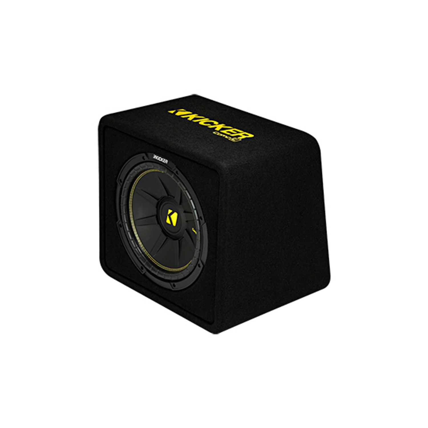 Kicker 44VCWC122 CompC 12-inch Sub in Vented Enclosure, 2-Ohm, RoHS Compliant