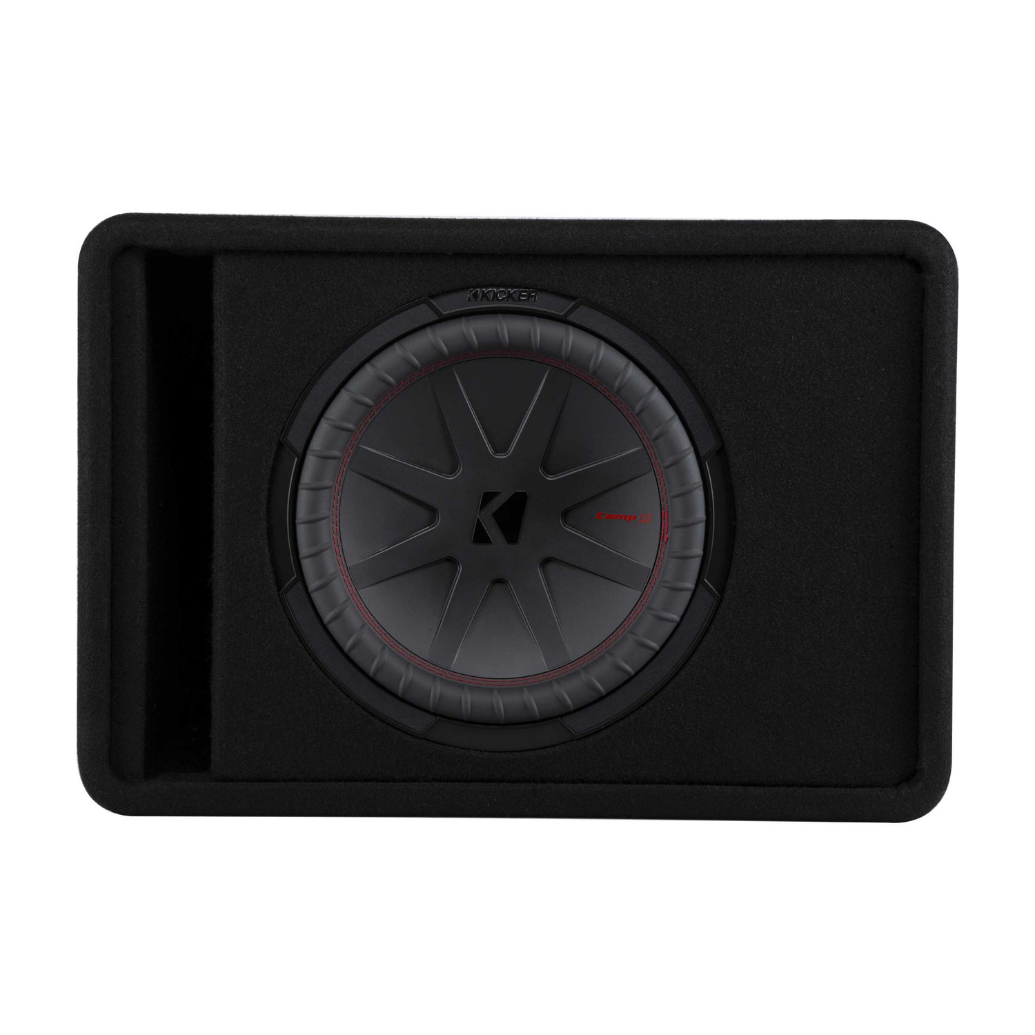 Kicker 48VCWR122 CompR 12" single subwoofer in vented encl, 2-ohm, RoHS Compliant