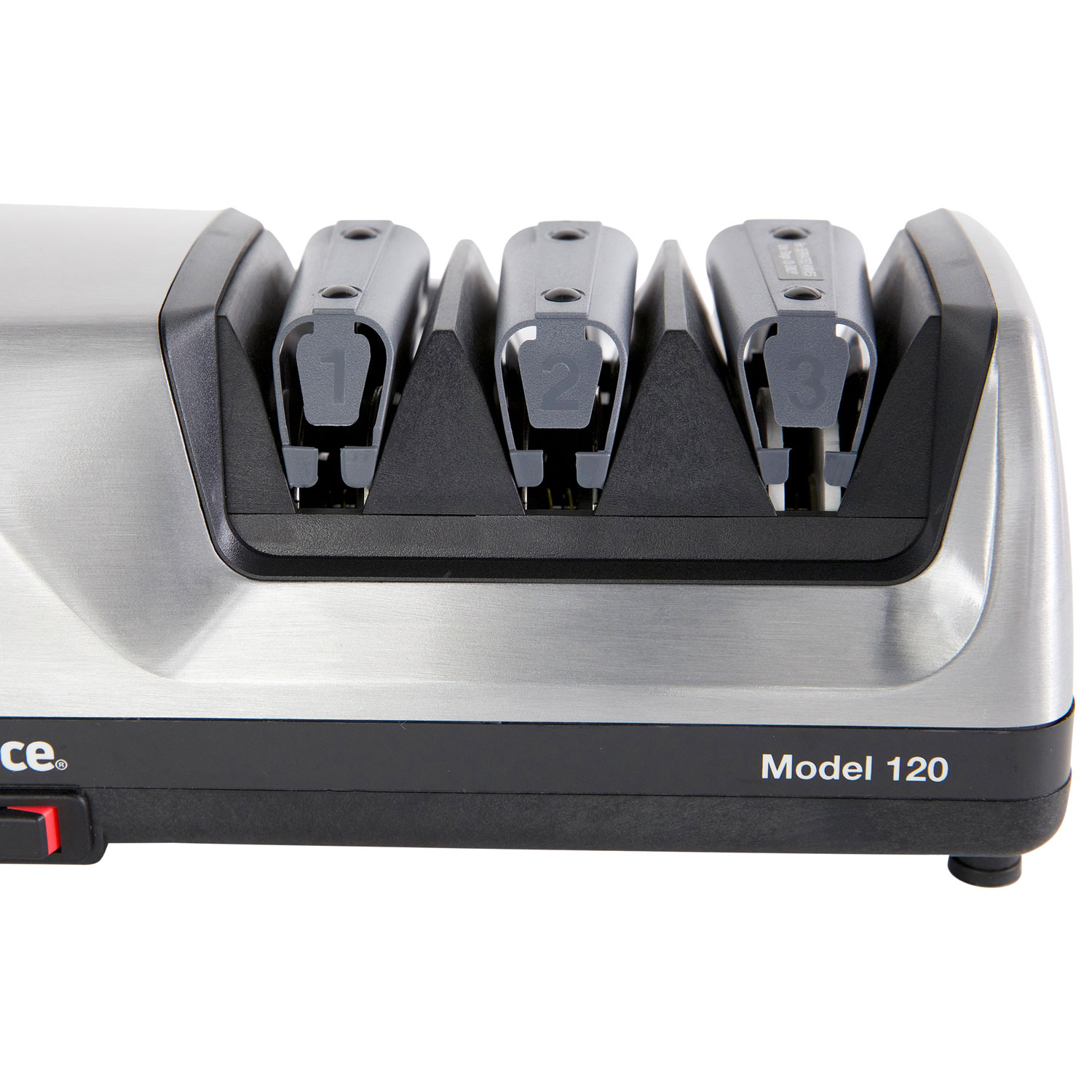  Chef'sChoice 15XV EdgeSelect Professional Electric Knife  Sharpener with 100-Percent Diamond Abrasives and Precision Angle Guides for  Straight Edge and Serrated Knives, 3-Stage, Gray: Chefs Choice Edge Select:  Home & Kitchen