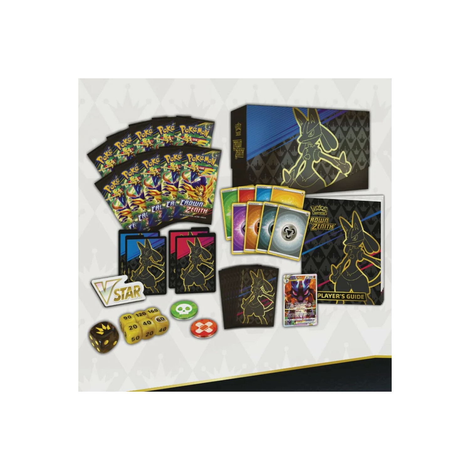 Pokemon USA Pokemon Trading Card Game: Sword & Shield Crown Zenith Elite Trainer Box 10 Packs