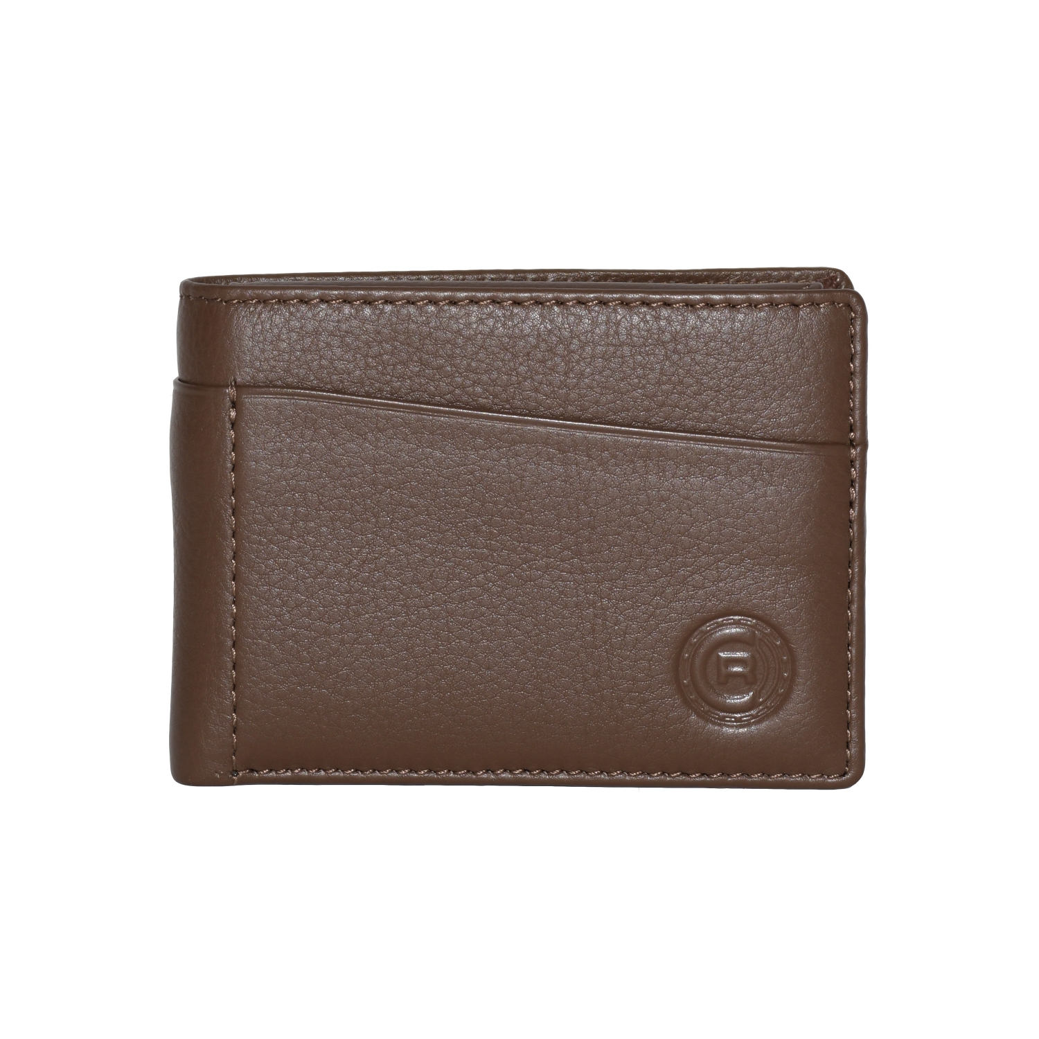 Club Rochelier Slimfold Wallet with Removable ID Brown