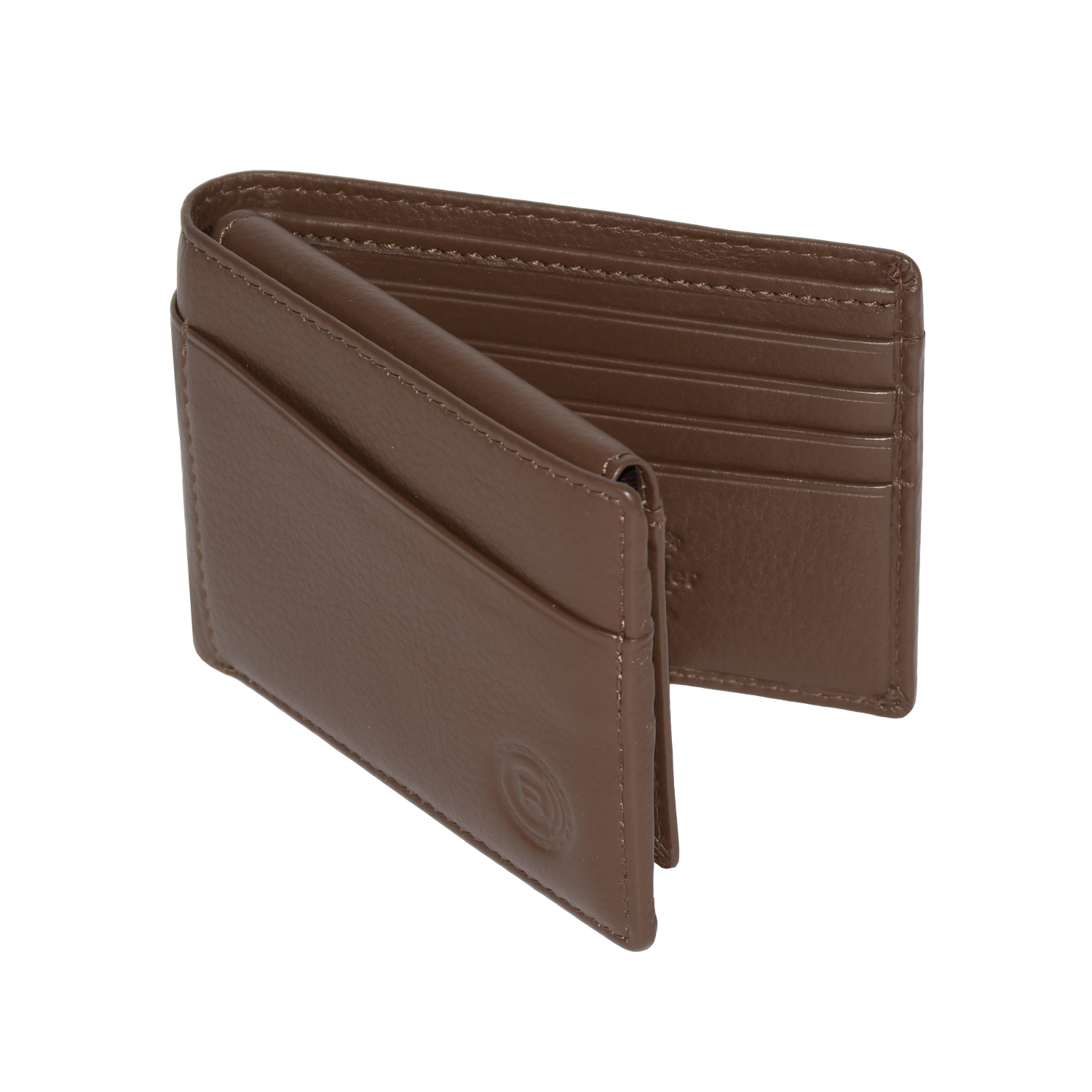 Club Rochelier Slimfold Wallet with Removable ID Brown