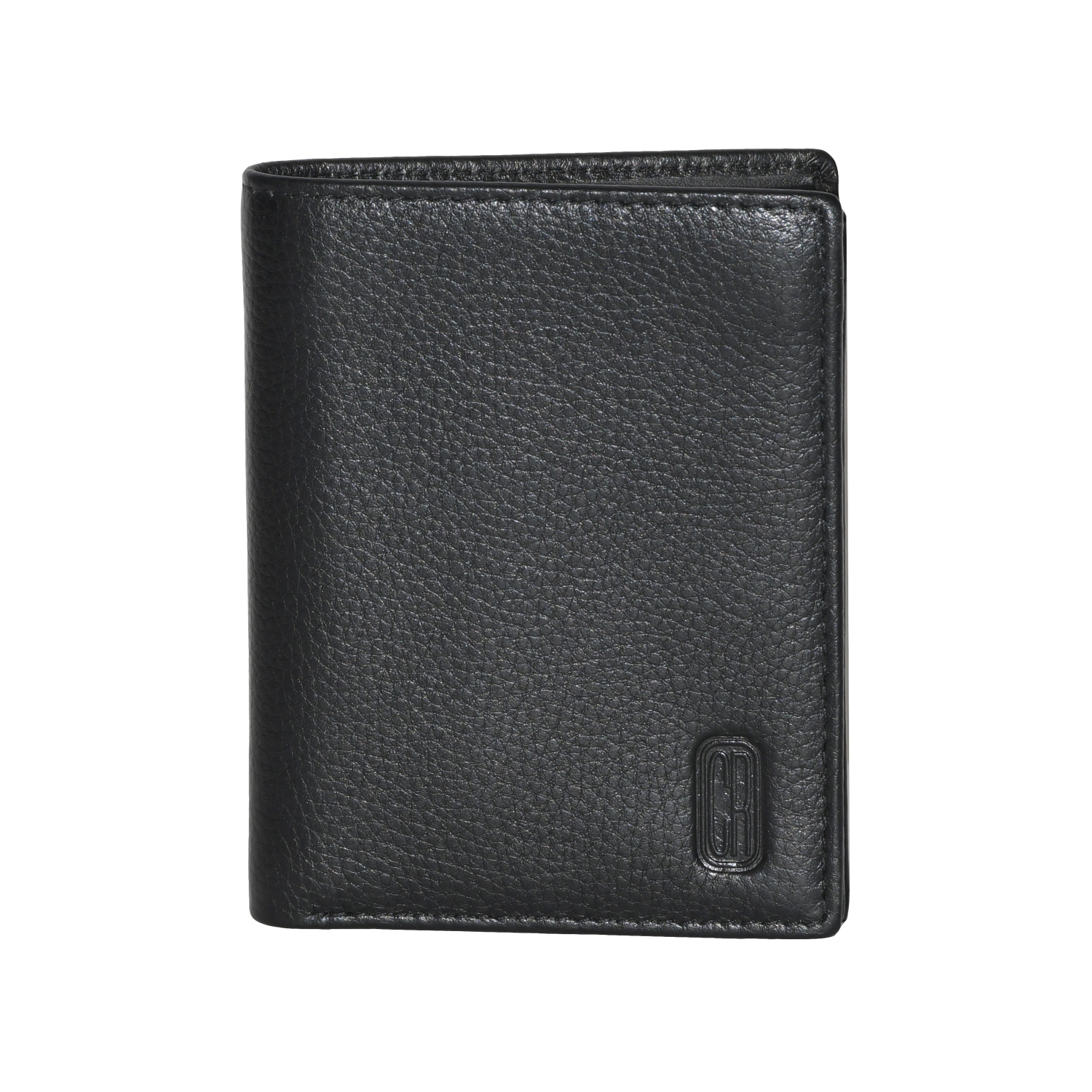 Club Rochelier Men's Snap Cardholder and Billfold Wallet Black