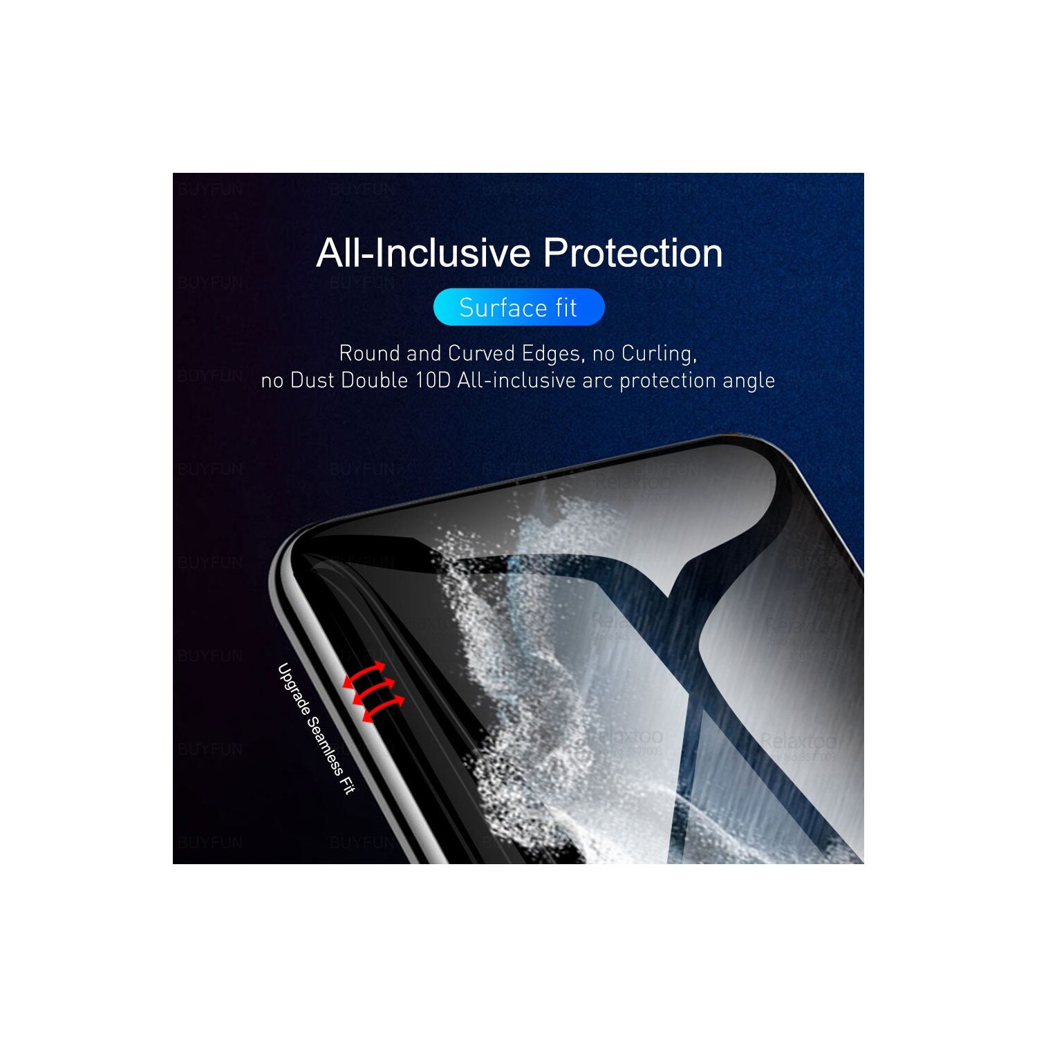 Protecteur d'écran Hydrogel SuperShield [2 Pack] pour Samsung Galaxy S23 Ultra 5G Full Coverage en TPUR souple, anti-bulles HD Ultra Clear