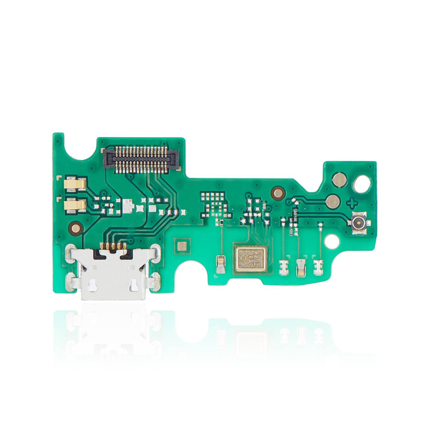 Replacement Charging Port With PCB Board Compatible For Alcatel 3 (5052 / 2018) / T-Mobile Revvl 2 (5052W) (PART# HXC-3A2046CT1) (Aftermarket Plus)